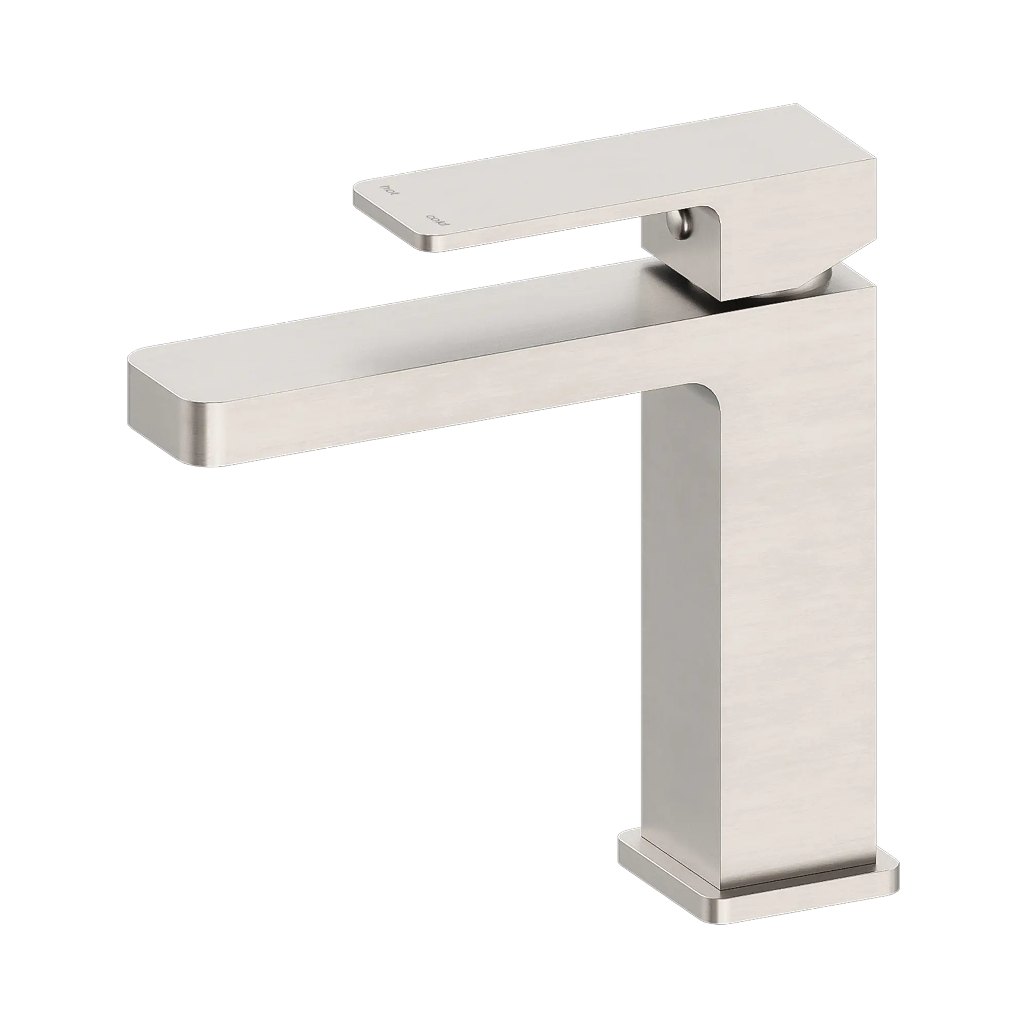 NR301502 BN Celia Basin Mixer Builders Range Brushed Nickel image 1