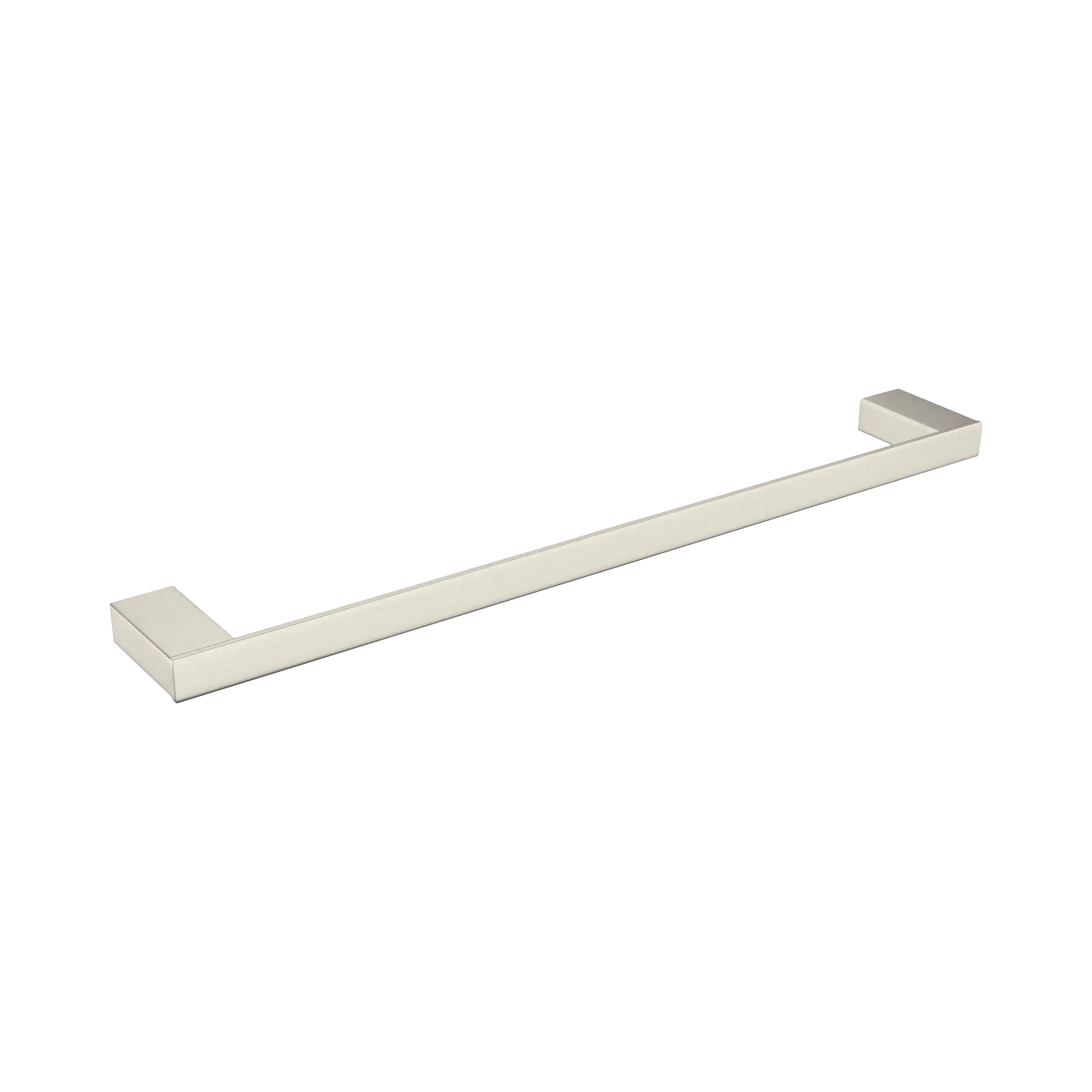 NR4624 BN Celia Single Towel Rail 600mm Brushed Nickel image 1