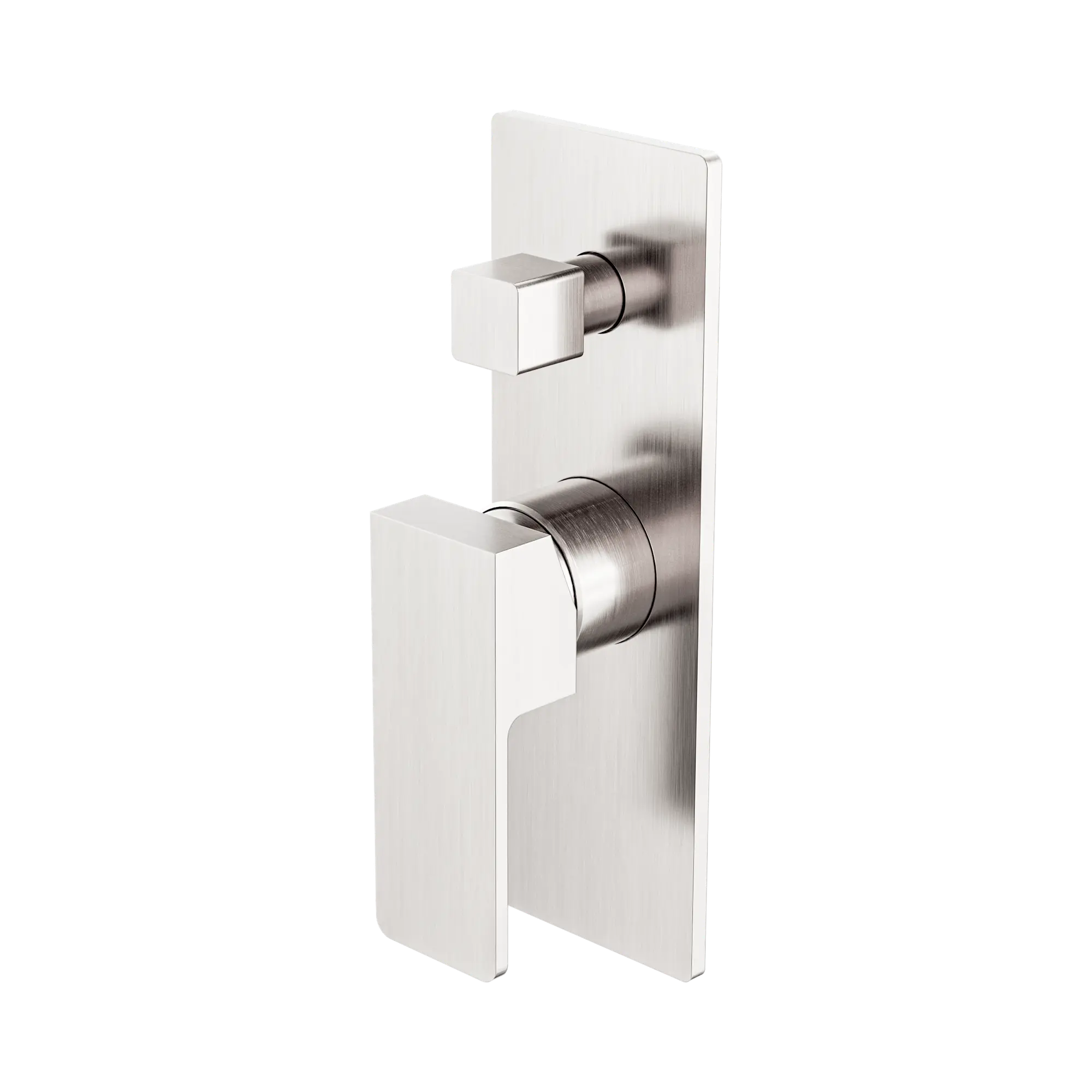 NR301509a BN Celia Shower Mixer With Divertor Brushed Nickel image 1