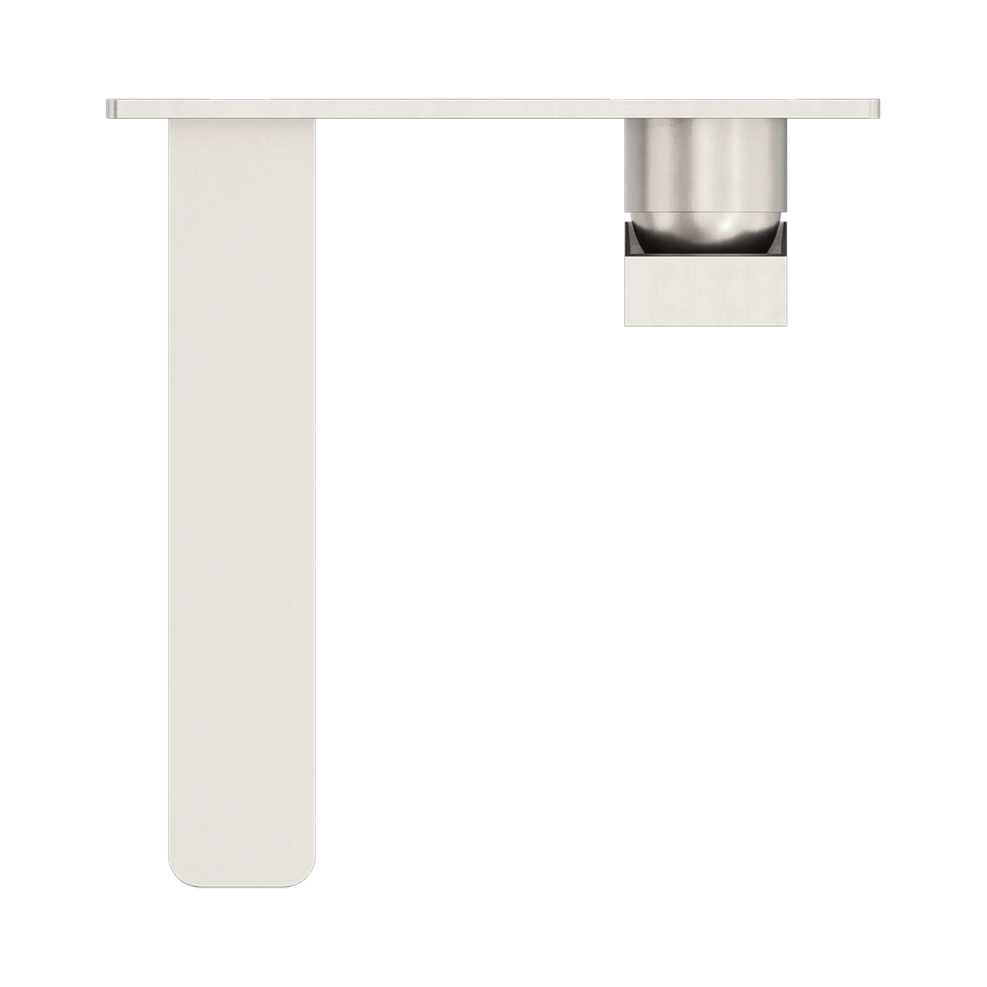 NR301507a BN Celia Wall Basin Bath Mixer Brushed Nickel image 3