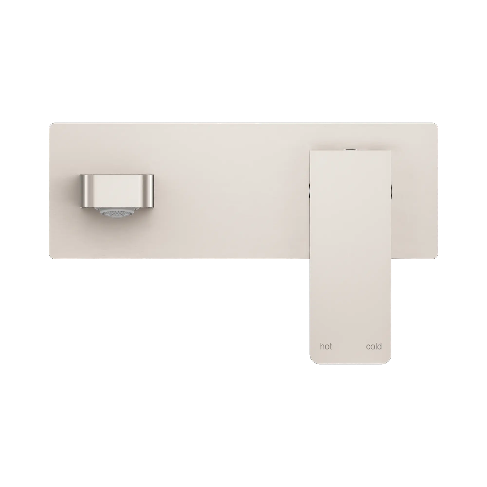 NR301507a BN Celia Wall Basin Bath Mixer Brushed Nickel image 4