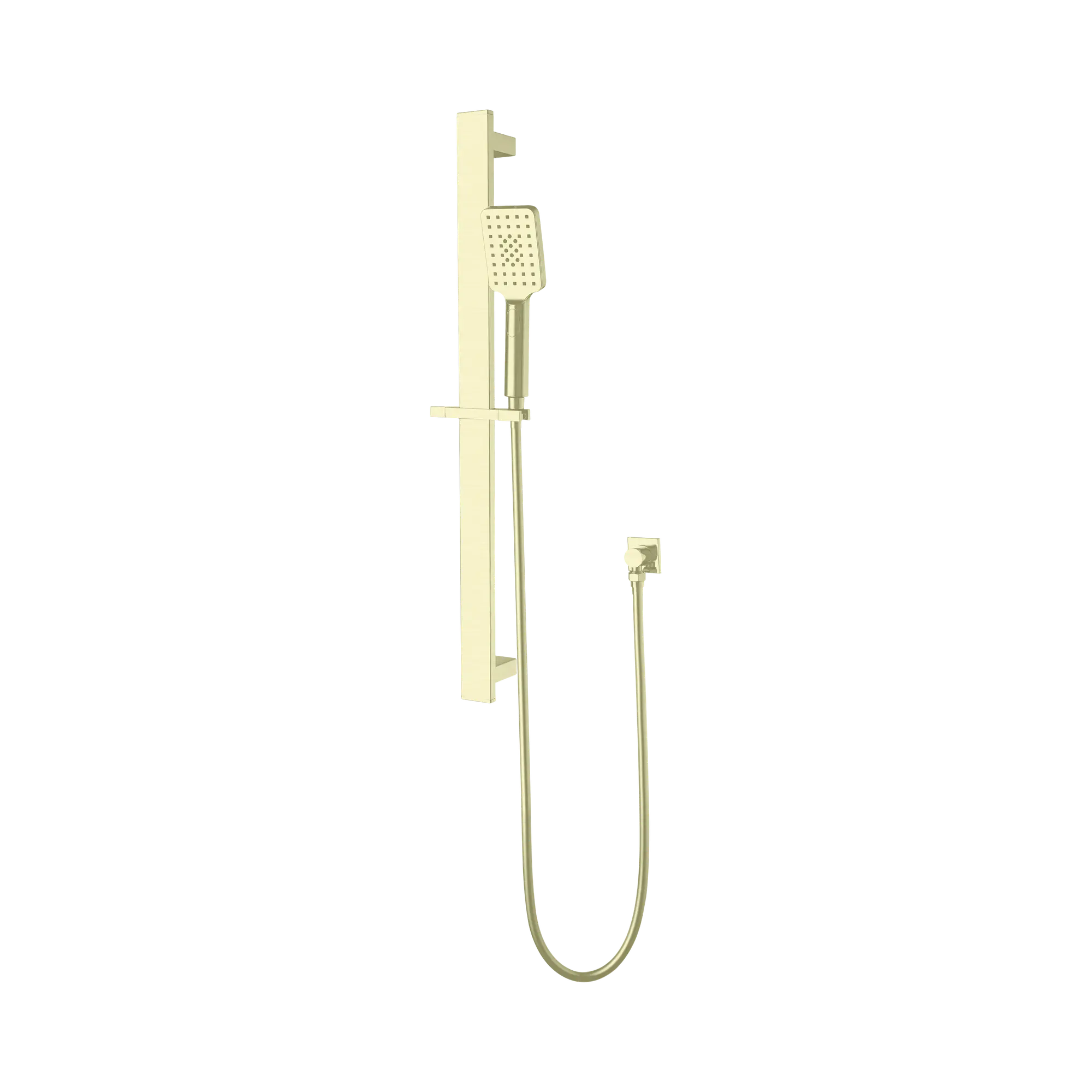 NR316 BG Celia New Shower Rail Brushed Gold image 1