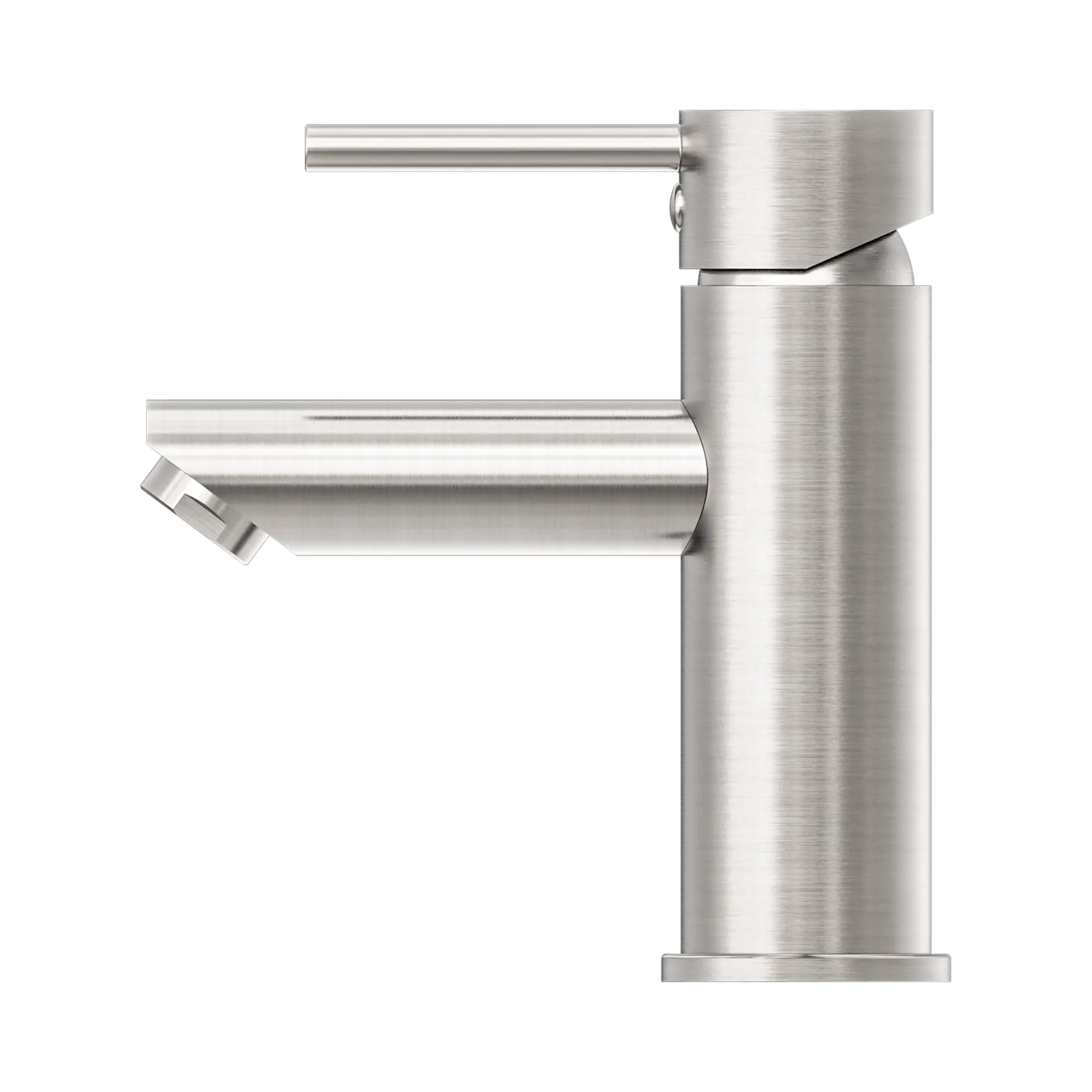 NR250802 BN Dolce Basin Mixer Straight Spout Brushed Nickel image 2