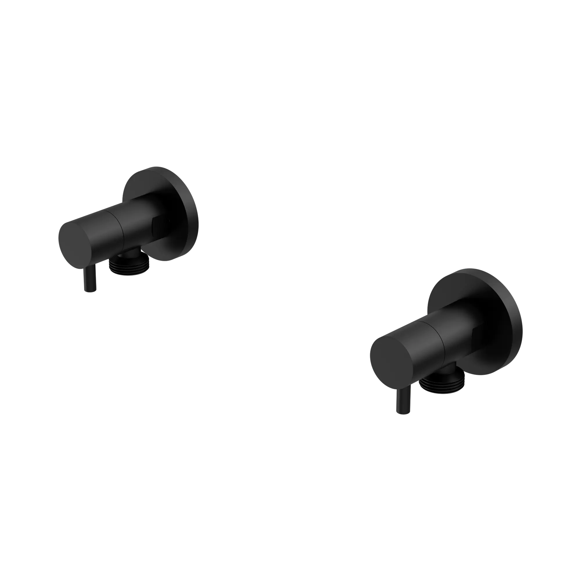 NR262109d MB Washing Machine Tap Set Matte Black image 1