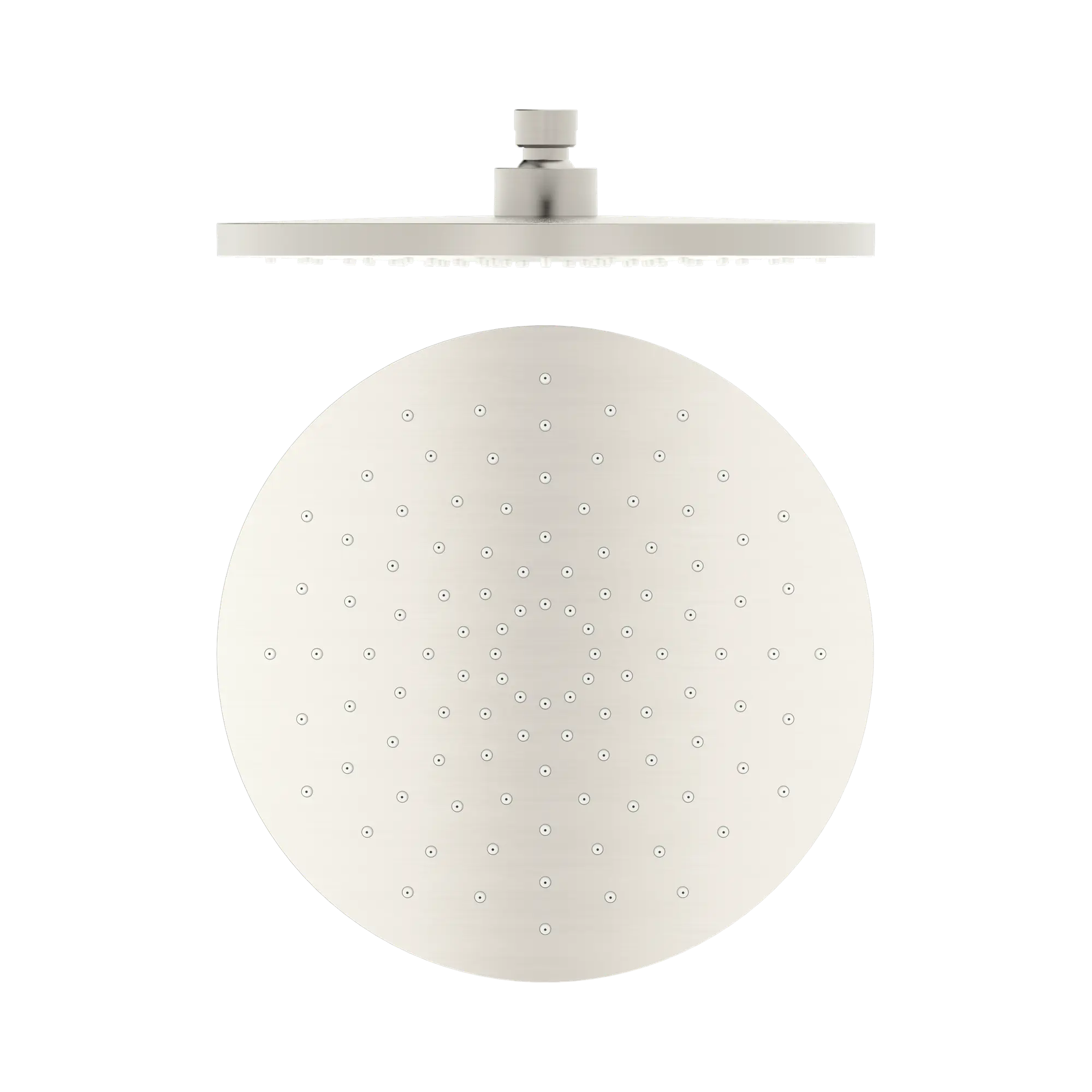 NR508088 BN 250mm ABS Round Shower Head Brushed Nickel image 1