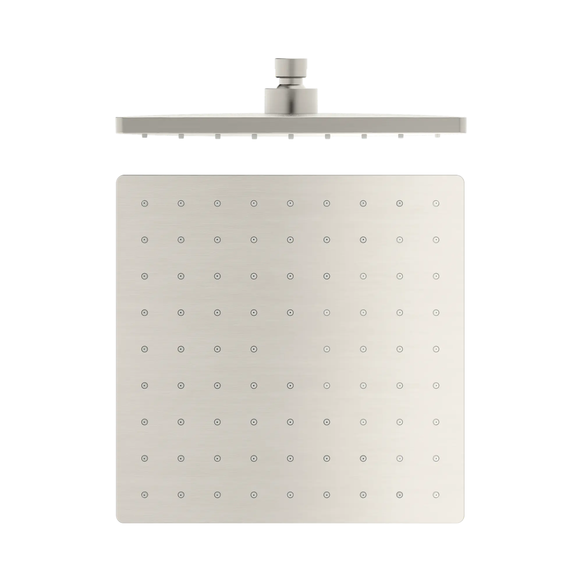 NR508089 BN 250mm ABS Square Shower Head Brushed Nickel image 1
