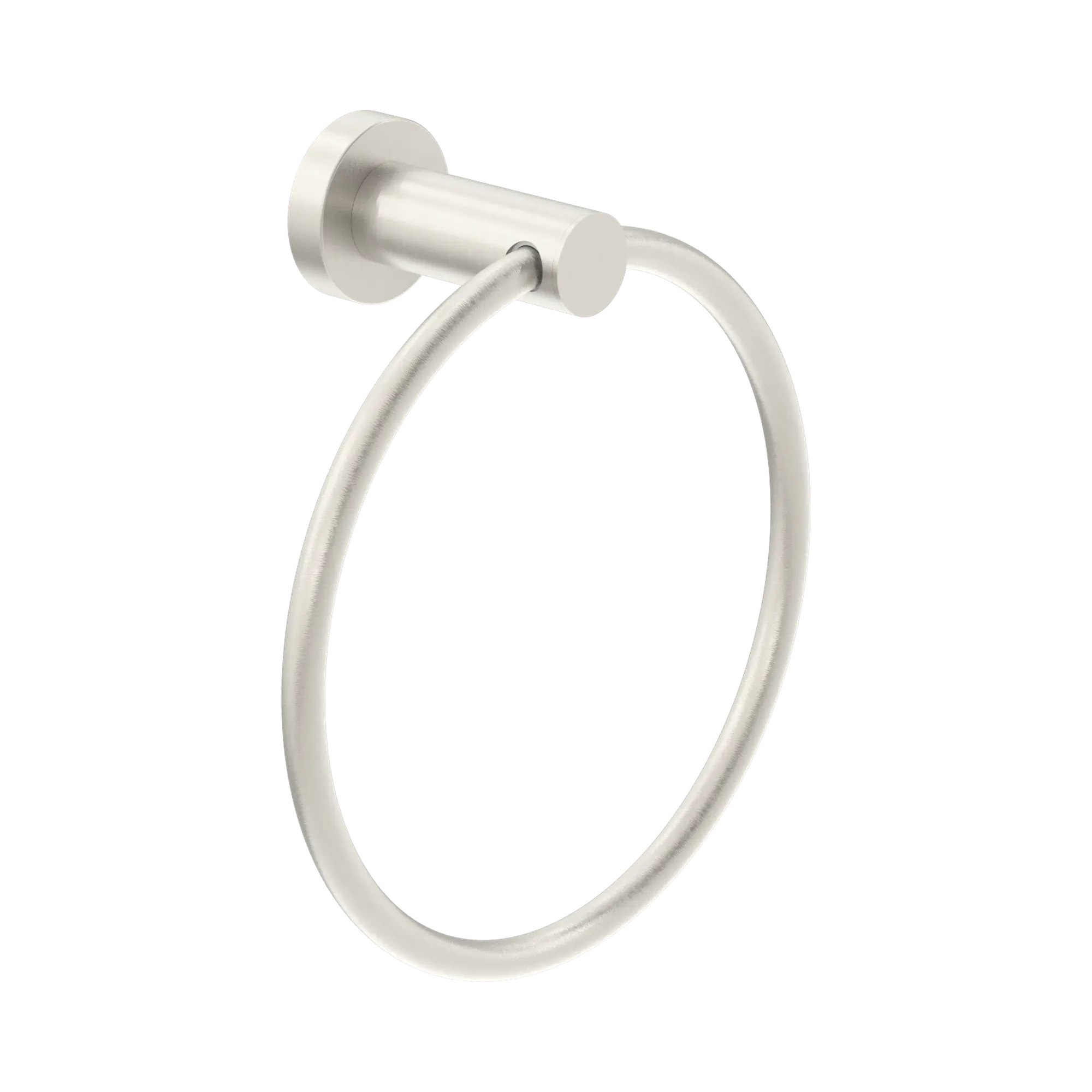 NR2080 BN Classic Hand Towel Ring Brushed Nickel image 1