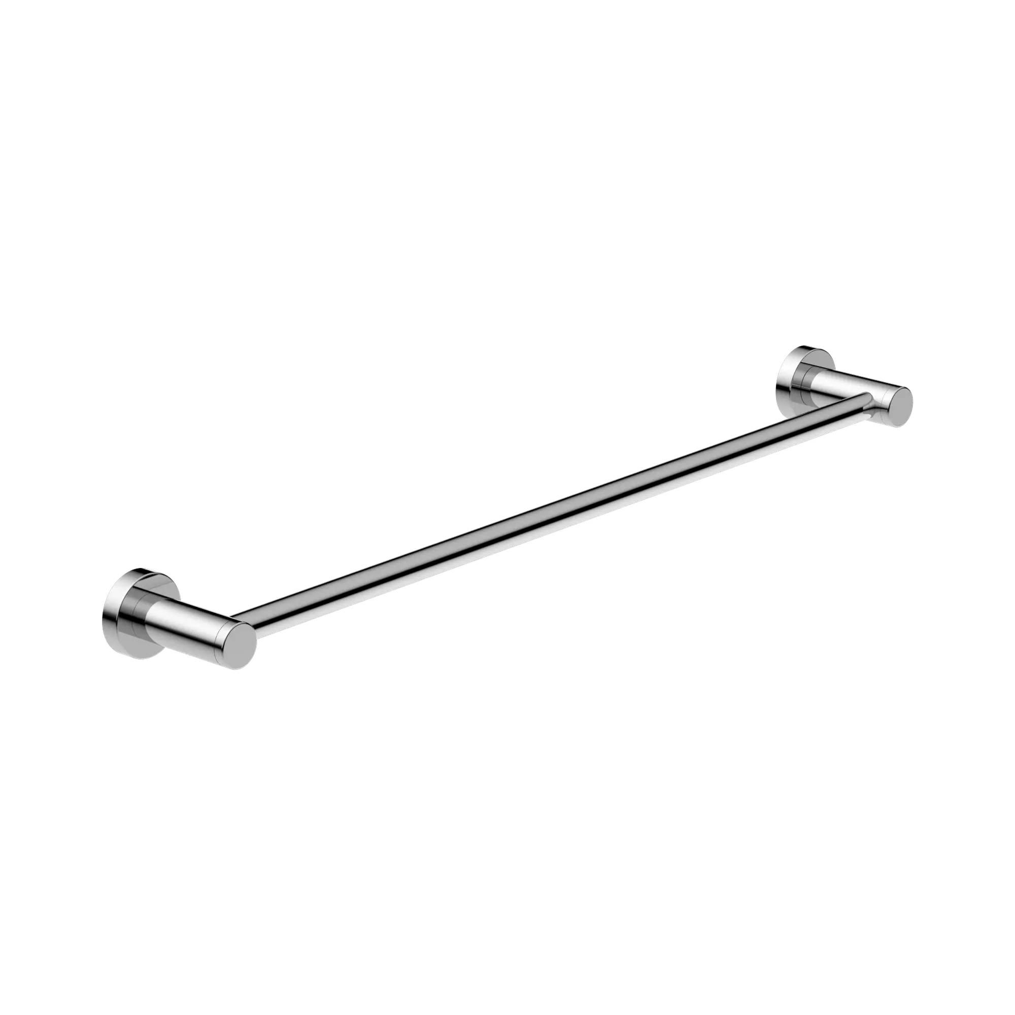NR2024 CH Classic Single Towel Rail 600mm Chrome image 1