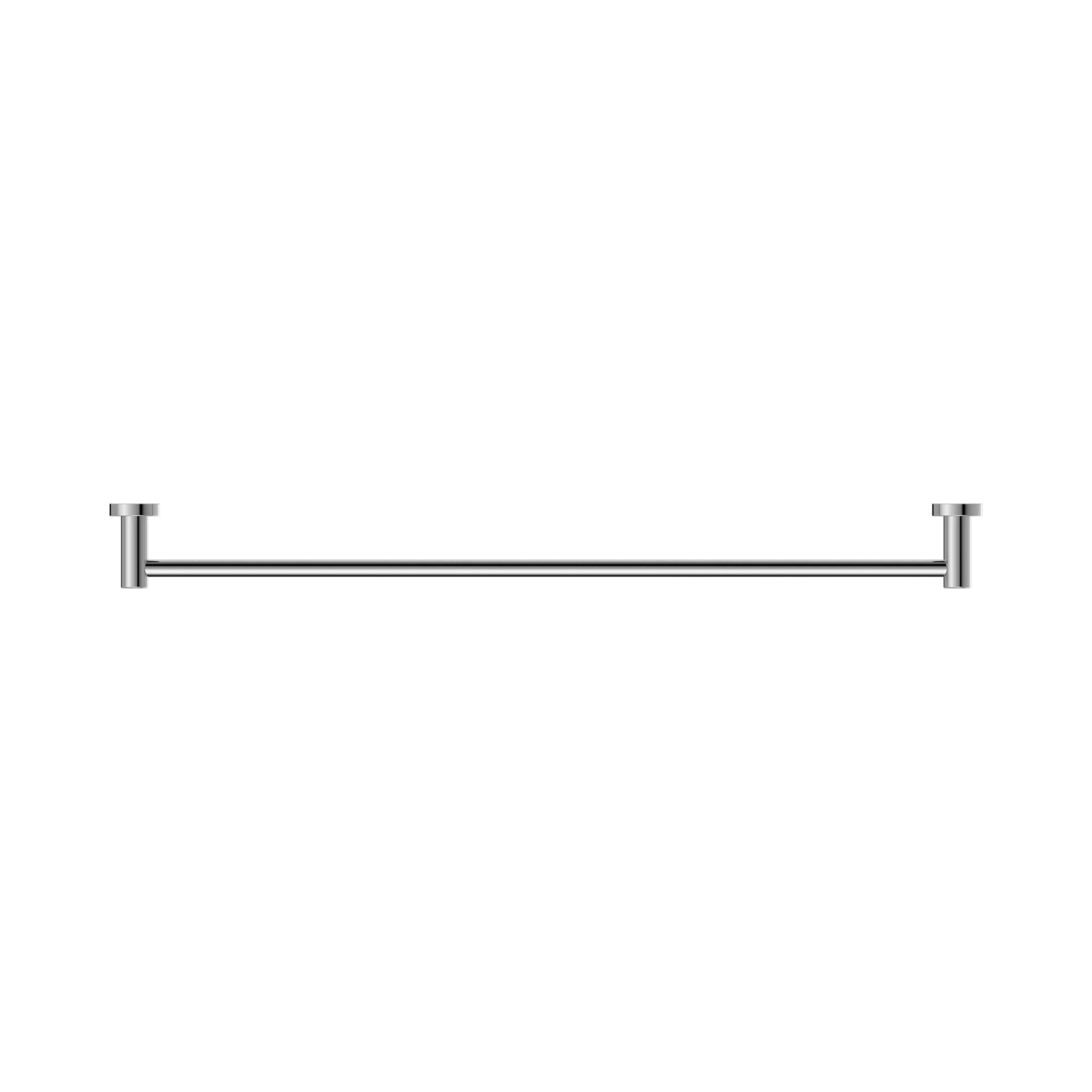 NR2030 CH Classic Single Towel Rail 800mm Chrome image 3