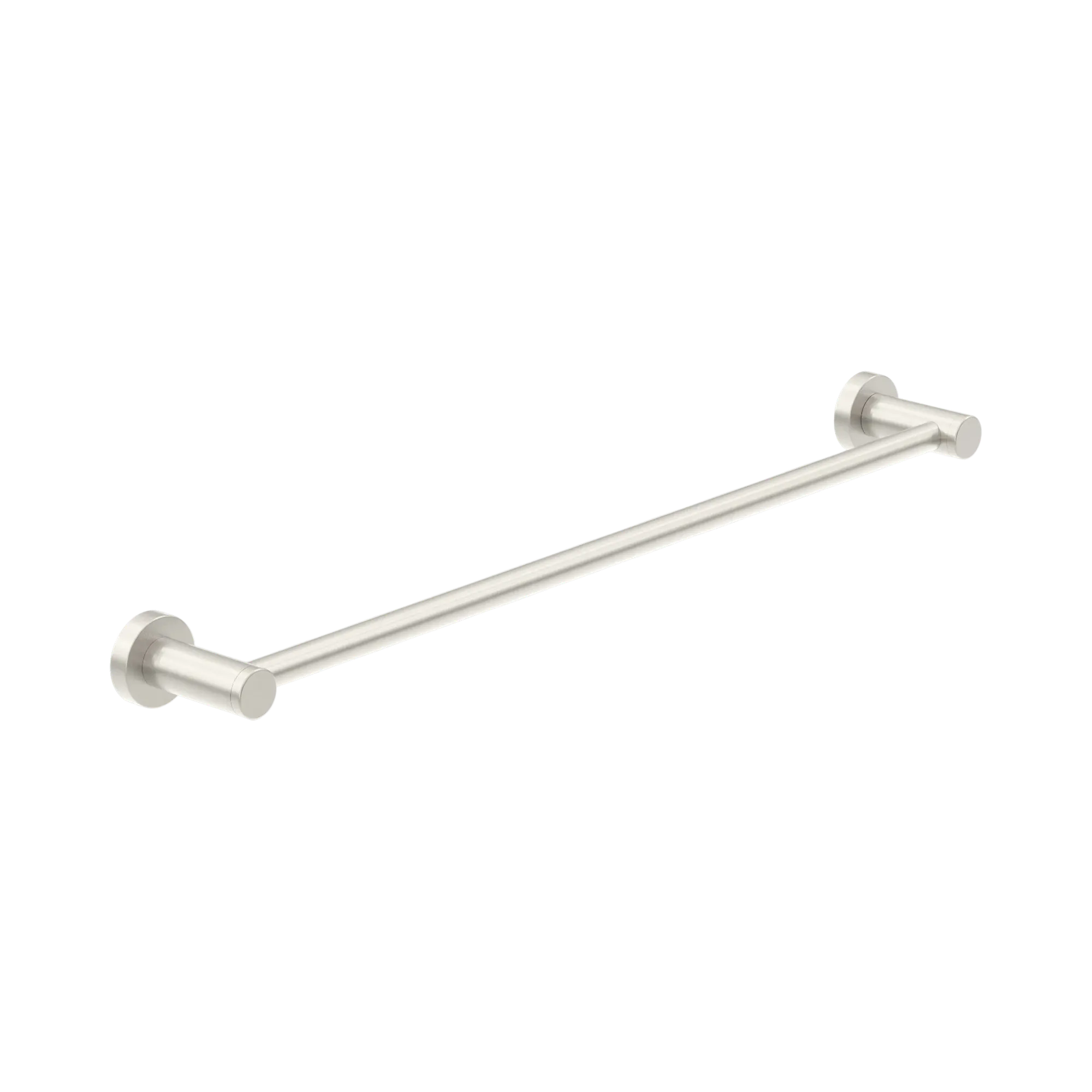NR2030 BN Classic Single Towel Rail 800mm Brushed Nickel image 1