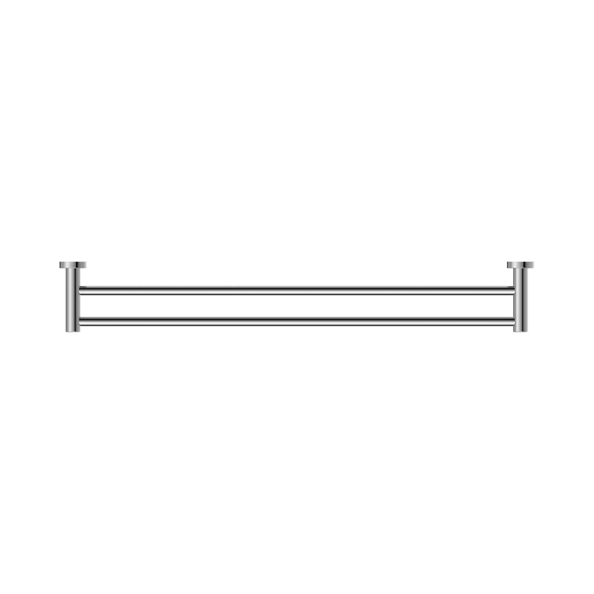 NR2030d CH Classic Double Towel Rail 800mm Chrome image 3