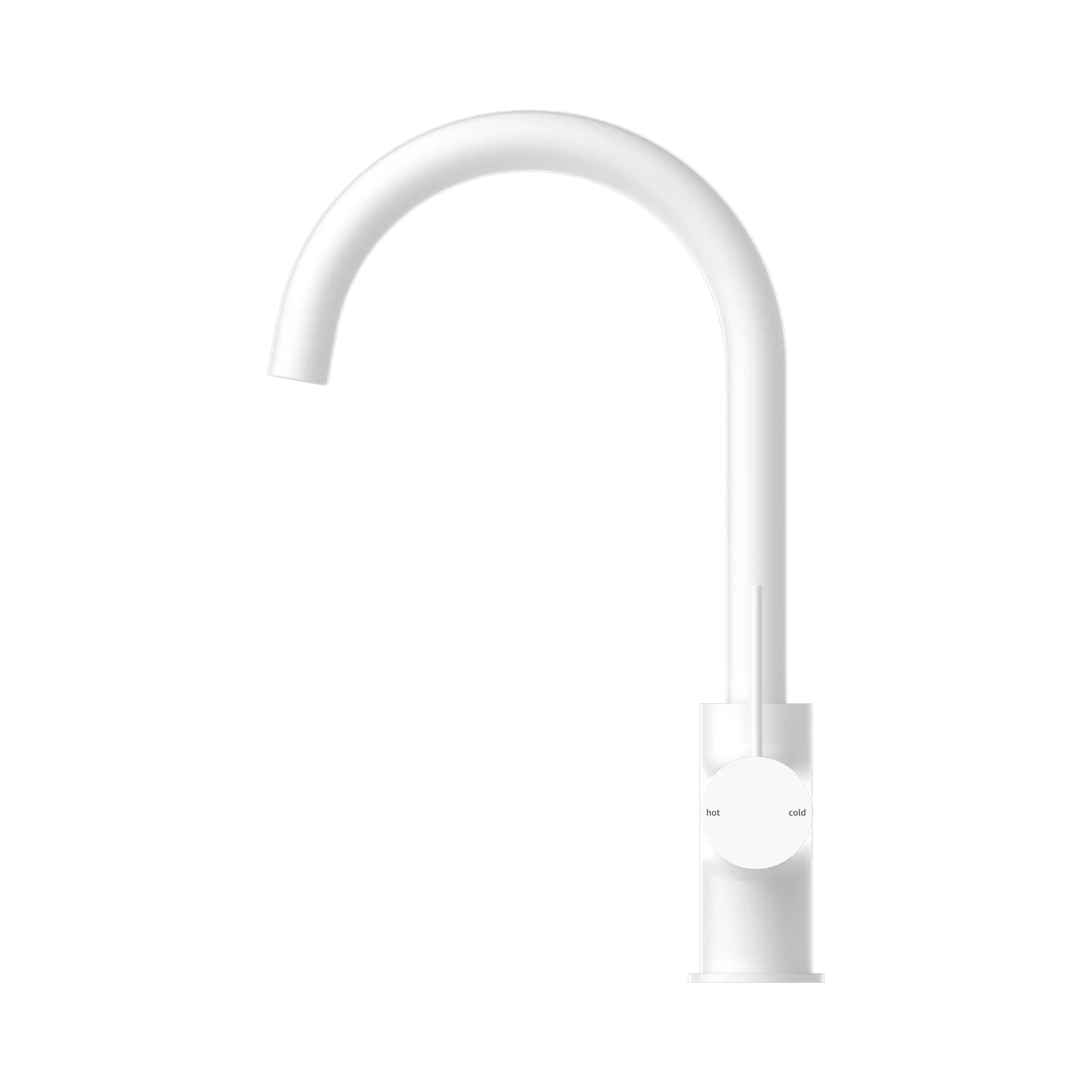 NR221907 MW Mecca Kitchen Mixer Matte White image 3