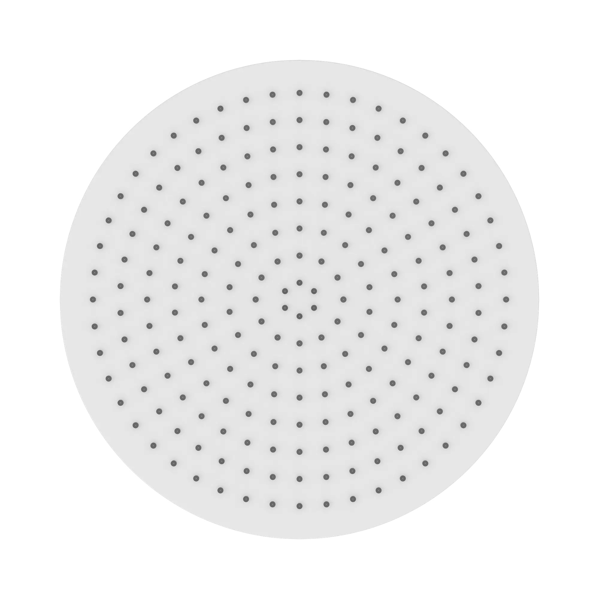 NR508076 MW 230mm Air Shower Head Matte White image 3