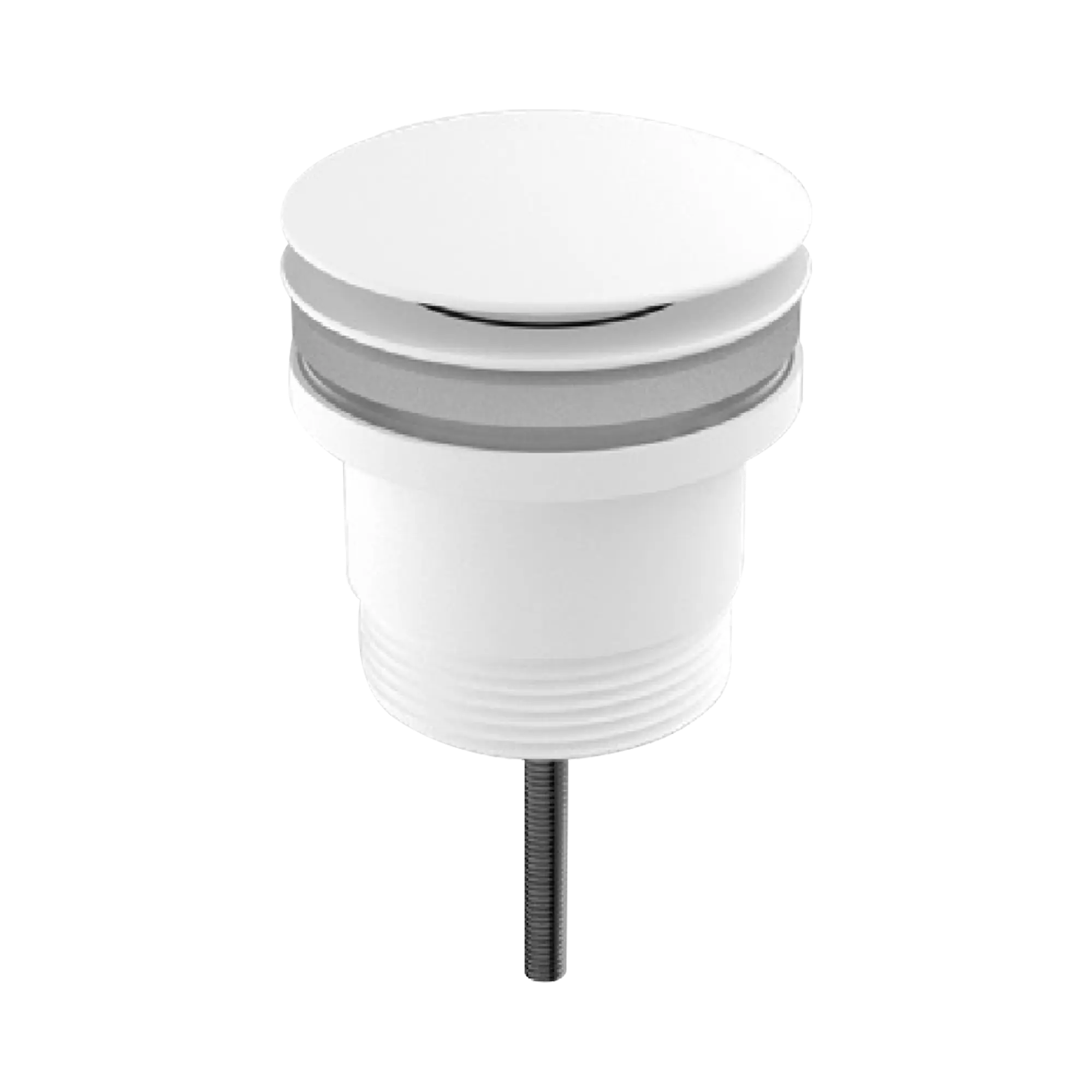 NRA706 MW Universal Pop Up Waste Matte White image 1