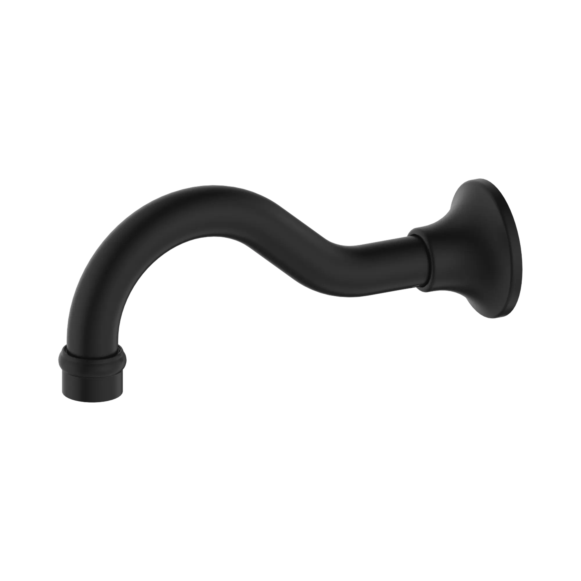 NR692103 MB York Basin Bath Spout Only Matte Black image 1