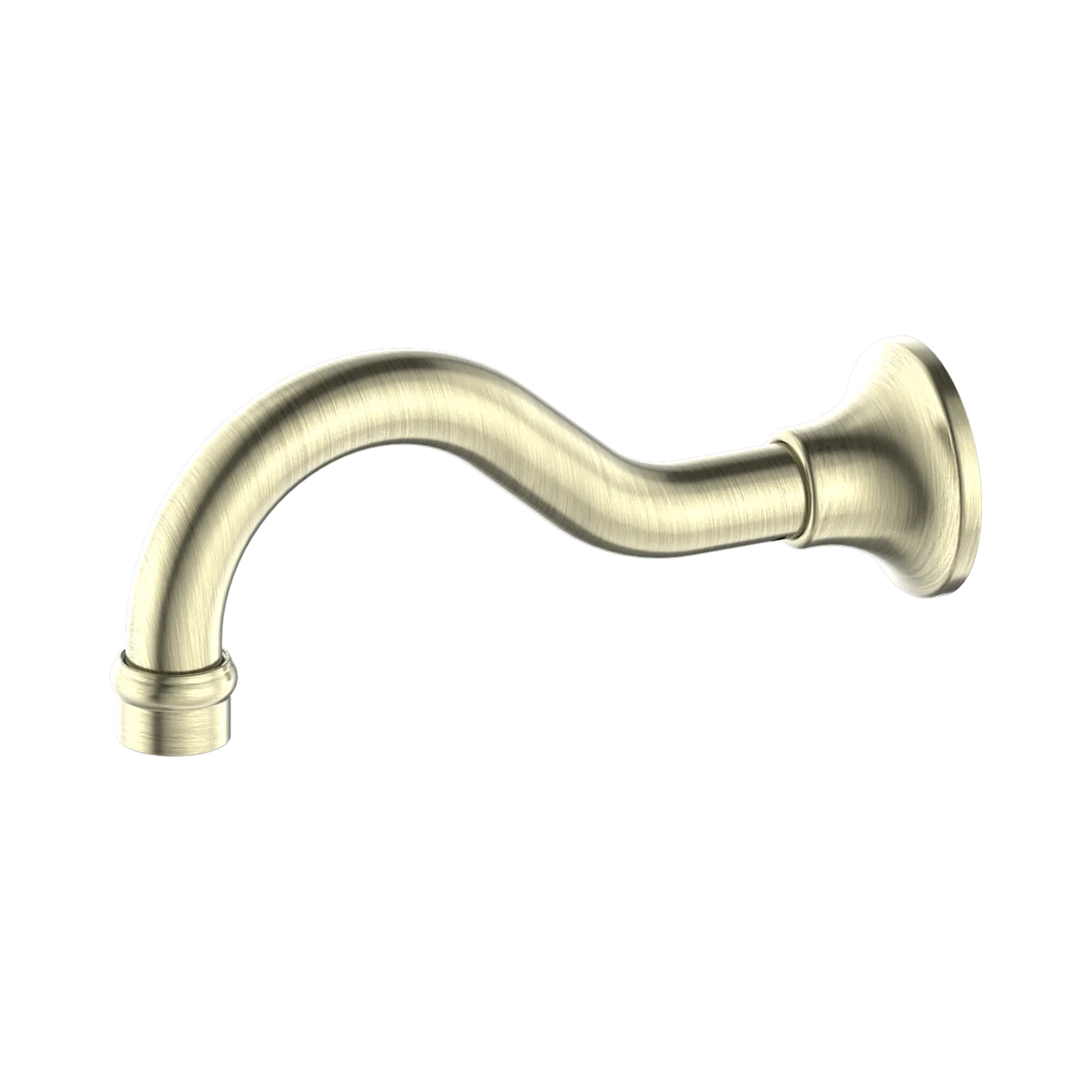 NR692103 AB York Basin Bath Spout Only Aged Brass image 1