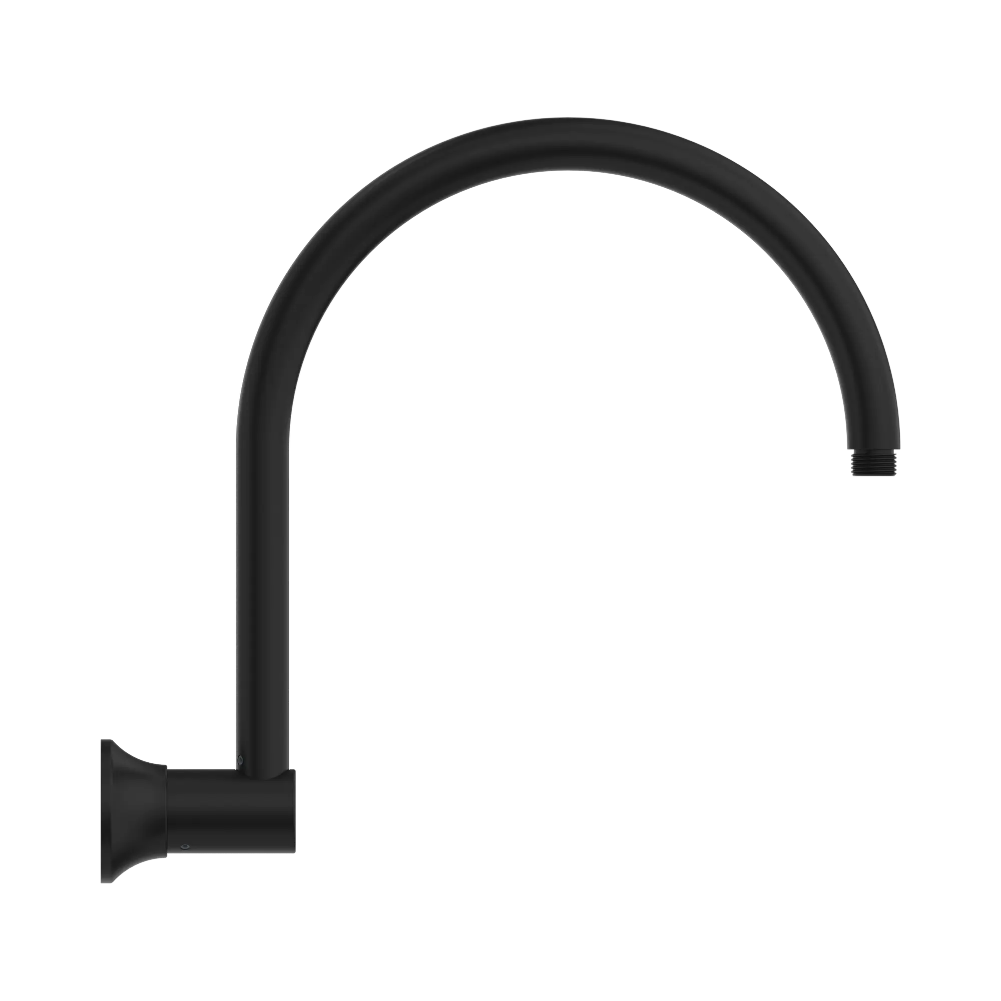 NR508 MB York Shower Arm Matte Black image 3