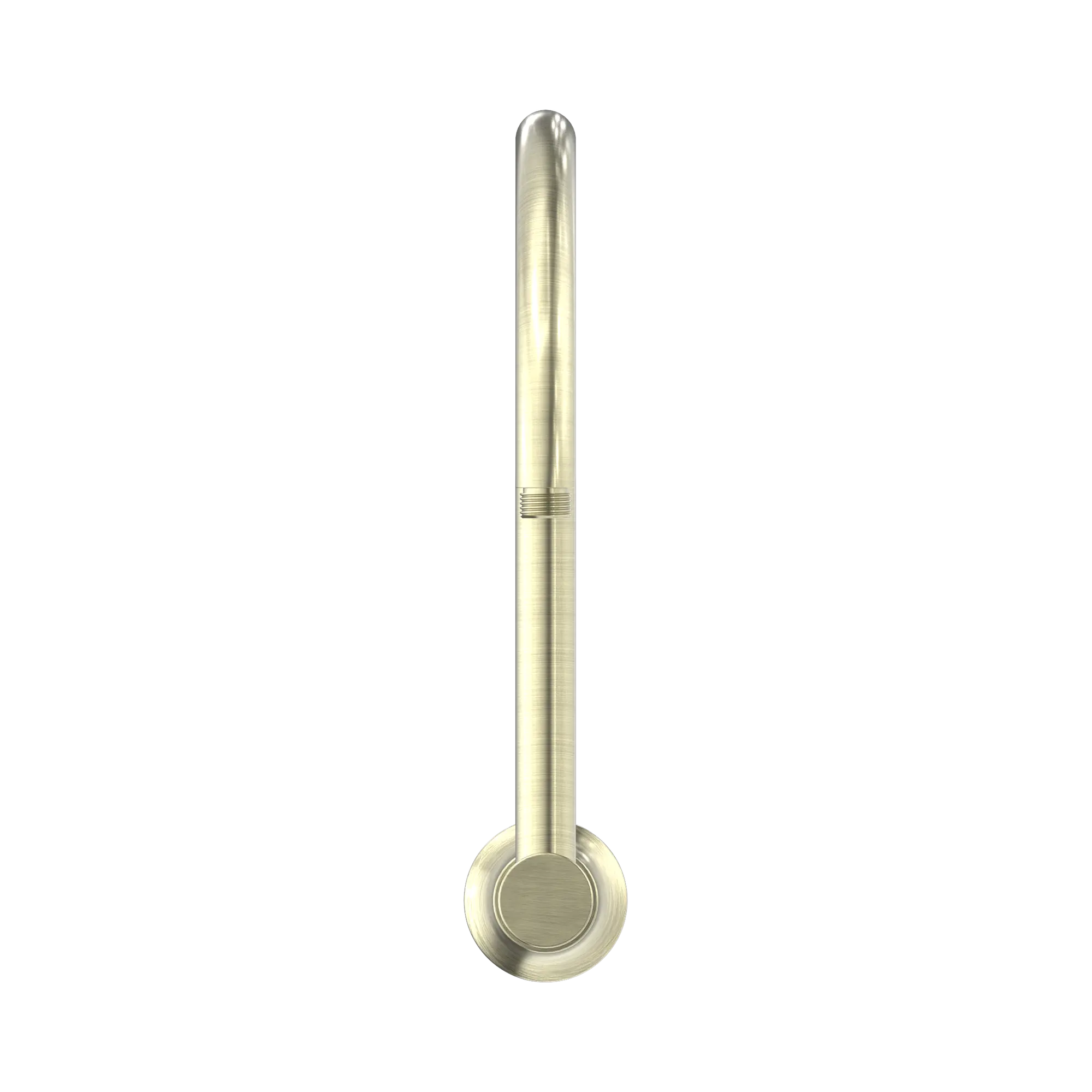 NR508 AB York Shower Arm Aged Brass image 2