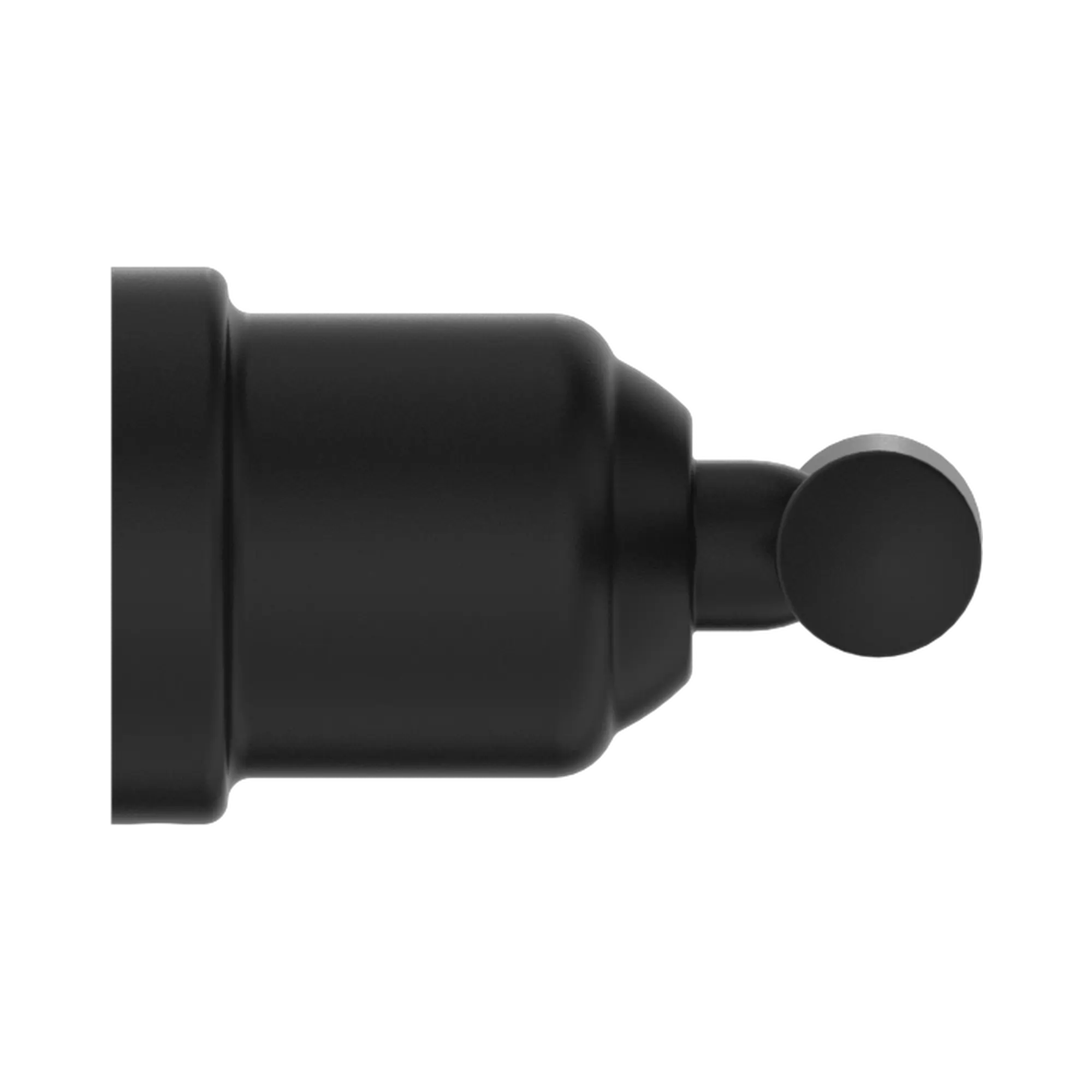NR6982 MB York Robe Hook Matte Black image 2