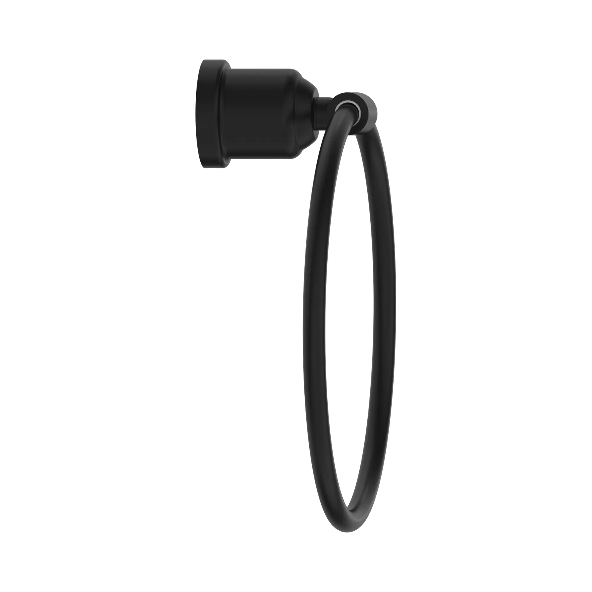 NR6980 MB York Towel Ring Matte Black image 3