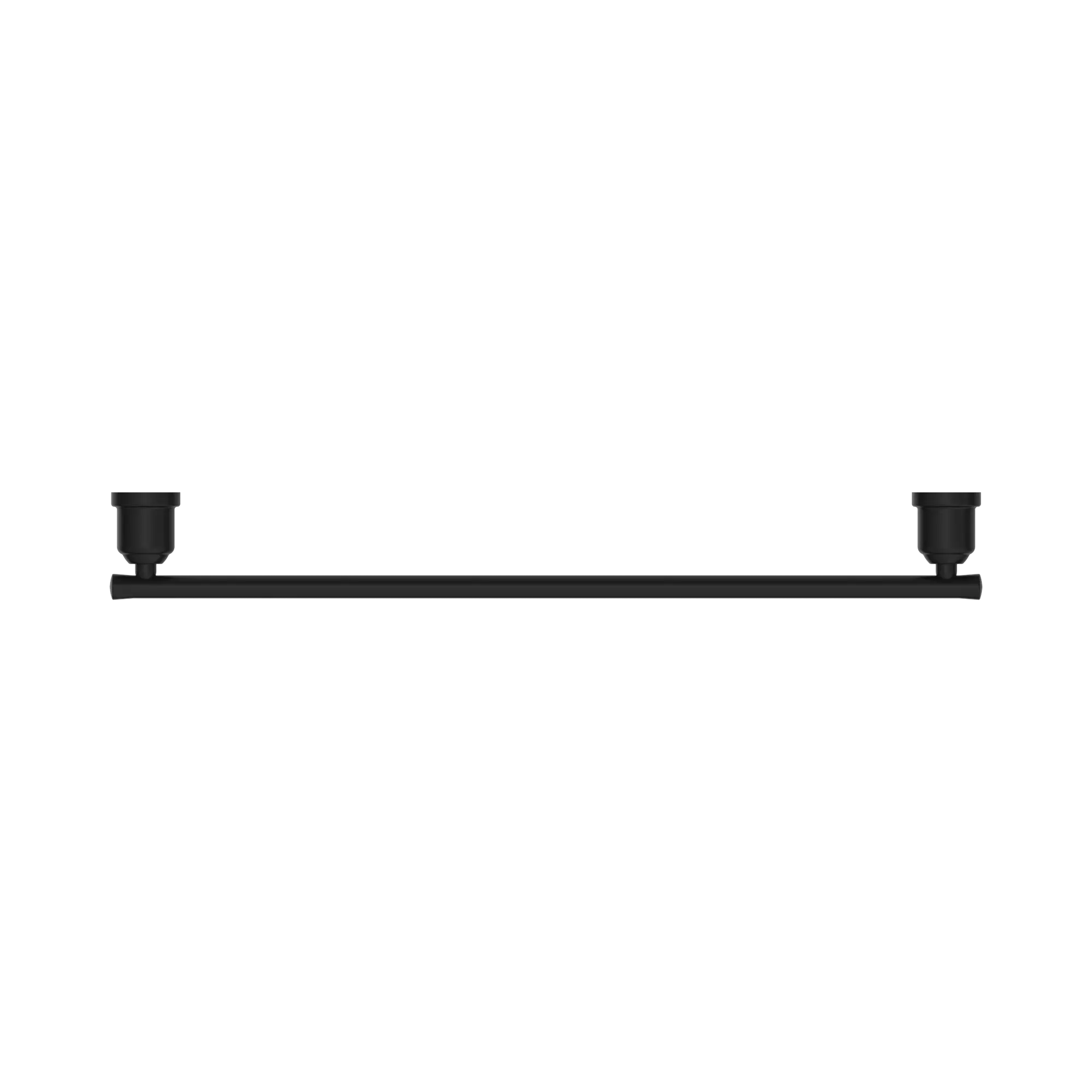 NR6924 MB York Single Towel Rail 600mm Matte Black image 3