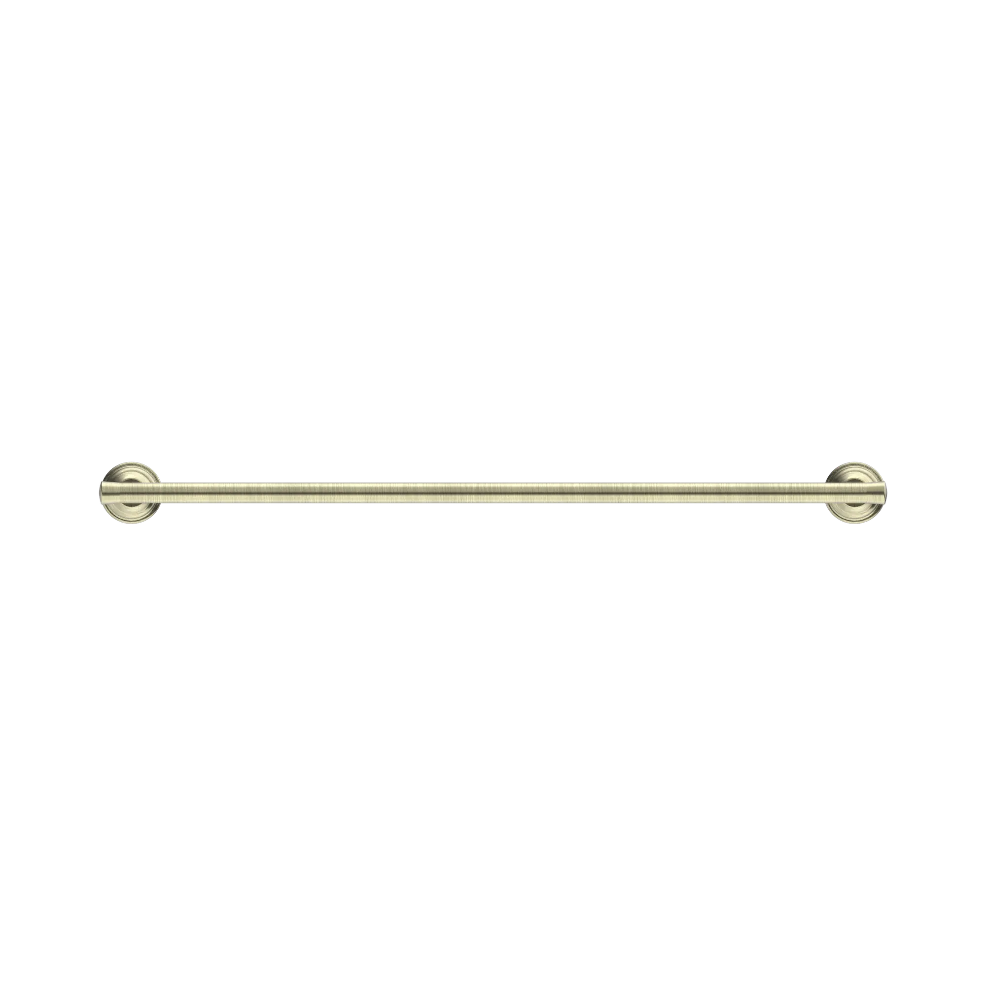 NR6924 AB York Single Towel Rail 600mm Aged Brass image 2