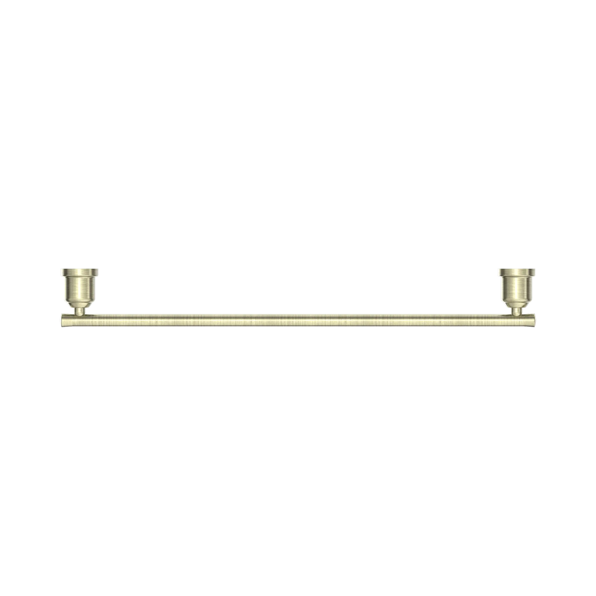 NR6924 AB York Single Towel Rail 600mm Aged Brass image 3