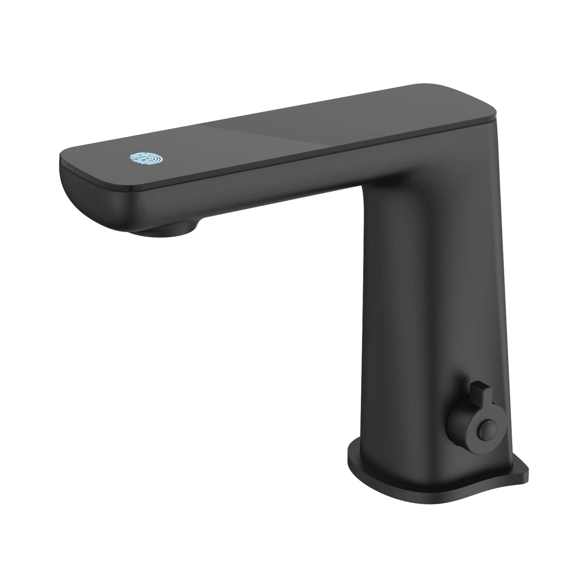 NR222101 MB Claudia Sensor Mixer With Black Top Display Matte Black image 1