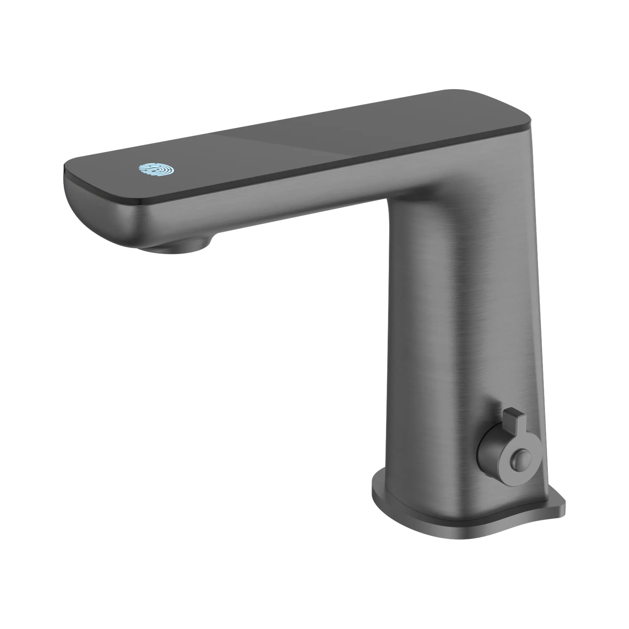 NR222101 GM Claudia Sensor Mixer With Black Top Display Gun Metal image 1