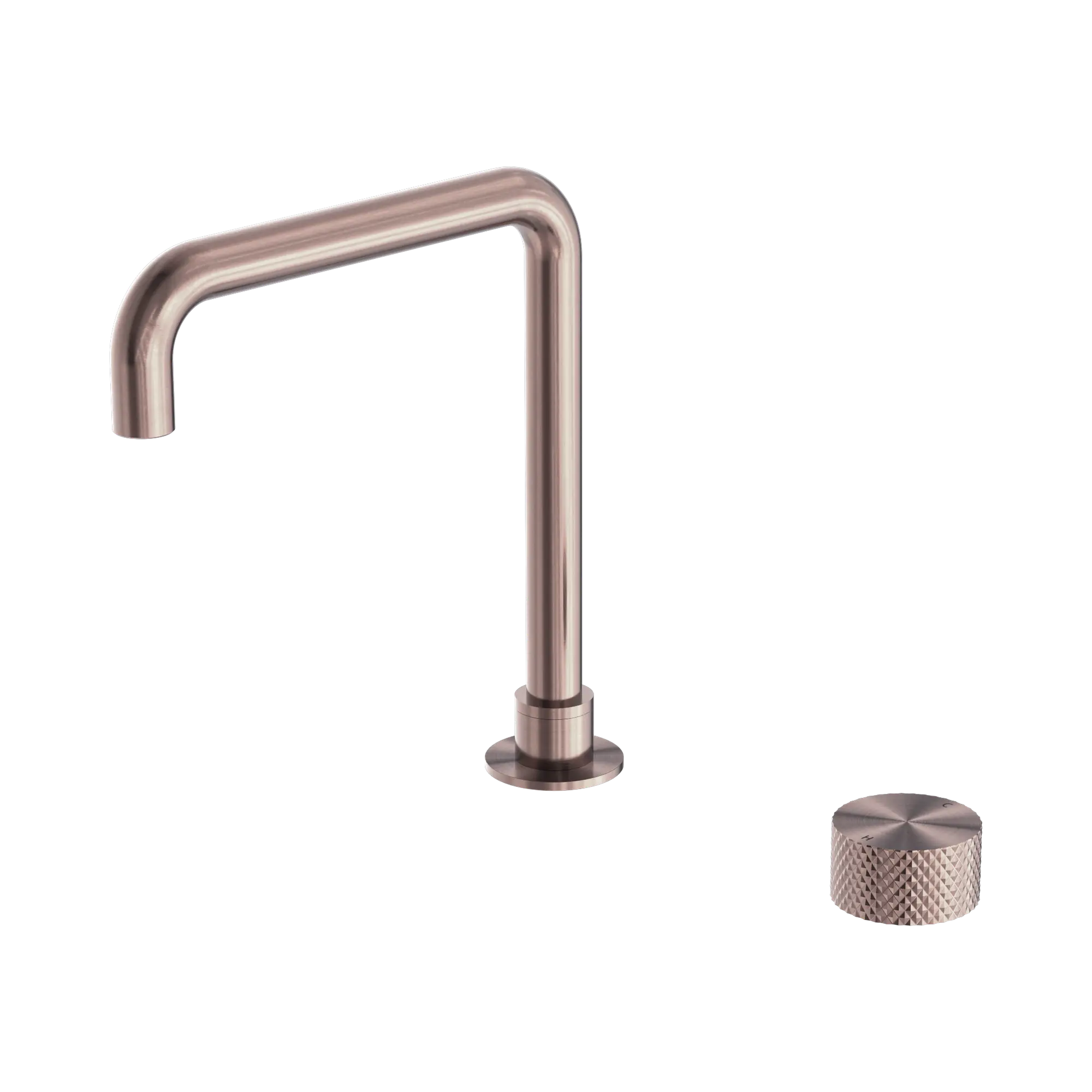 NR252001a BZ Opal Progressive Tall Basin Set Brushed Bronze image 1