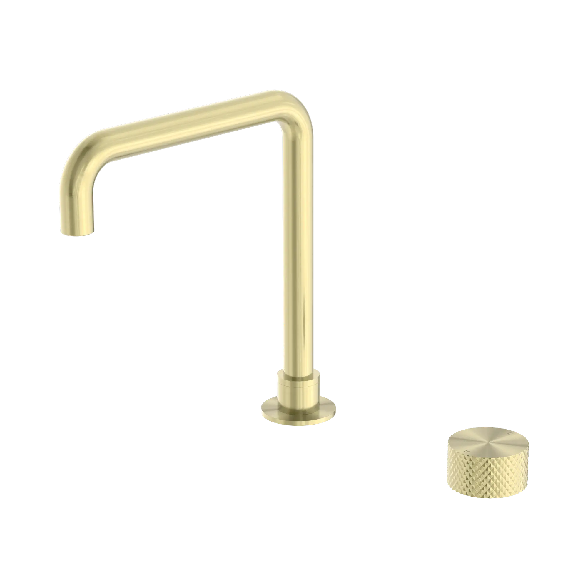 NR252001a BG Opal Progressive Tall Basin Set Brushed Gold image 1