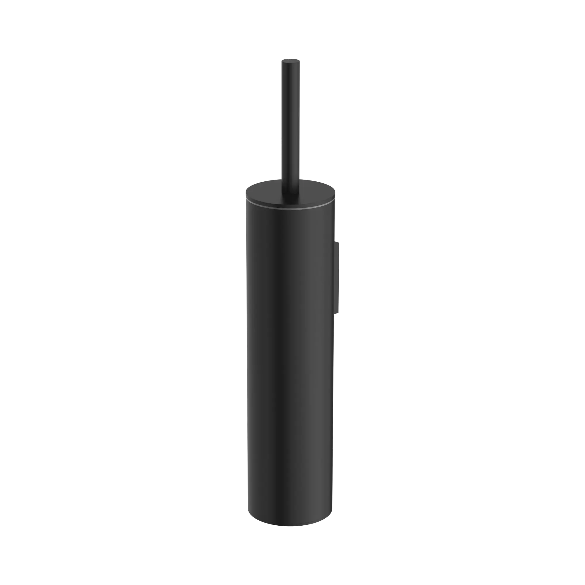 NR1988 MB Mecca Toilet Brush Holder Matte Black image 1