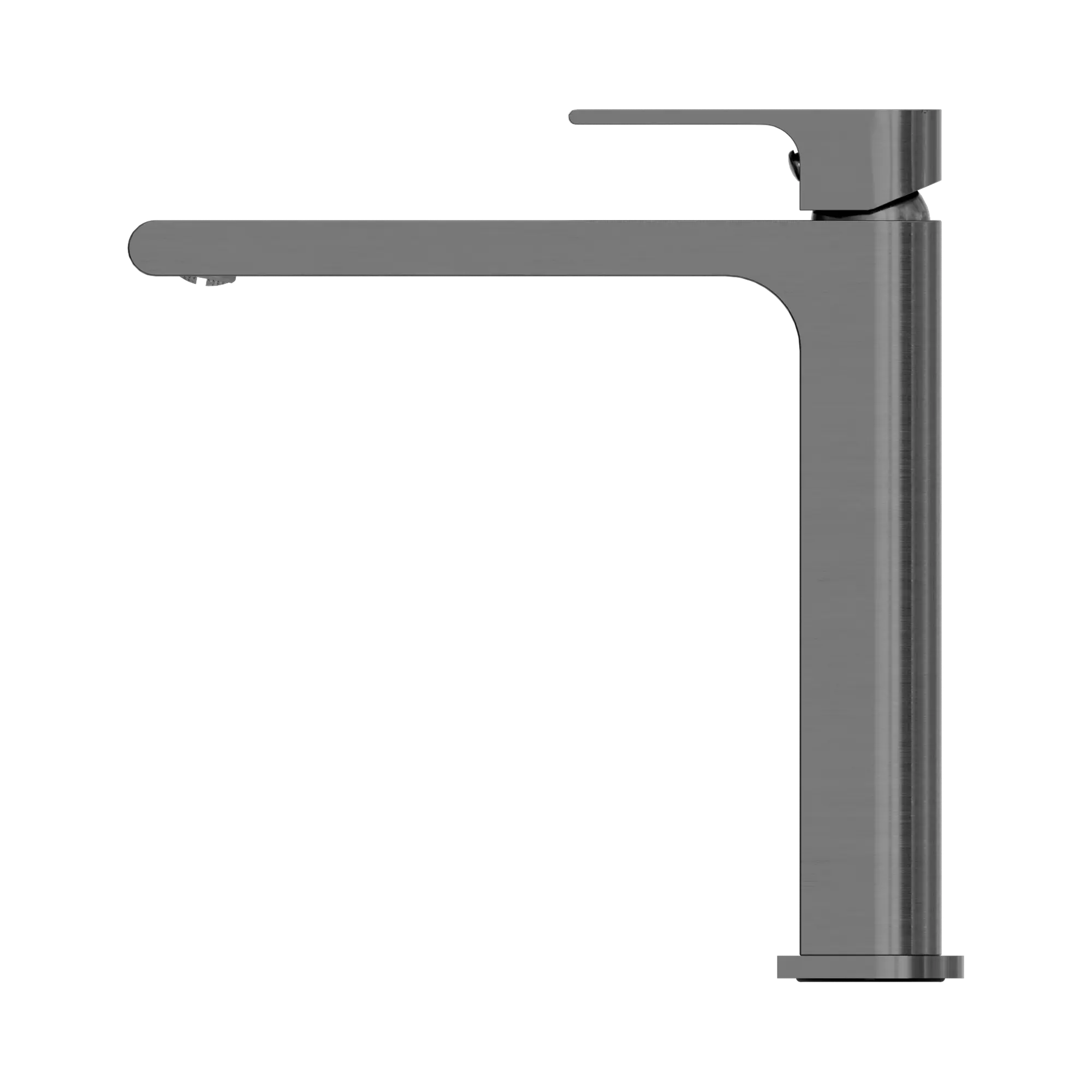 NR321501d GM Bianca Mid Tall Basin Mixer Gun Metal image 3