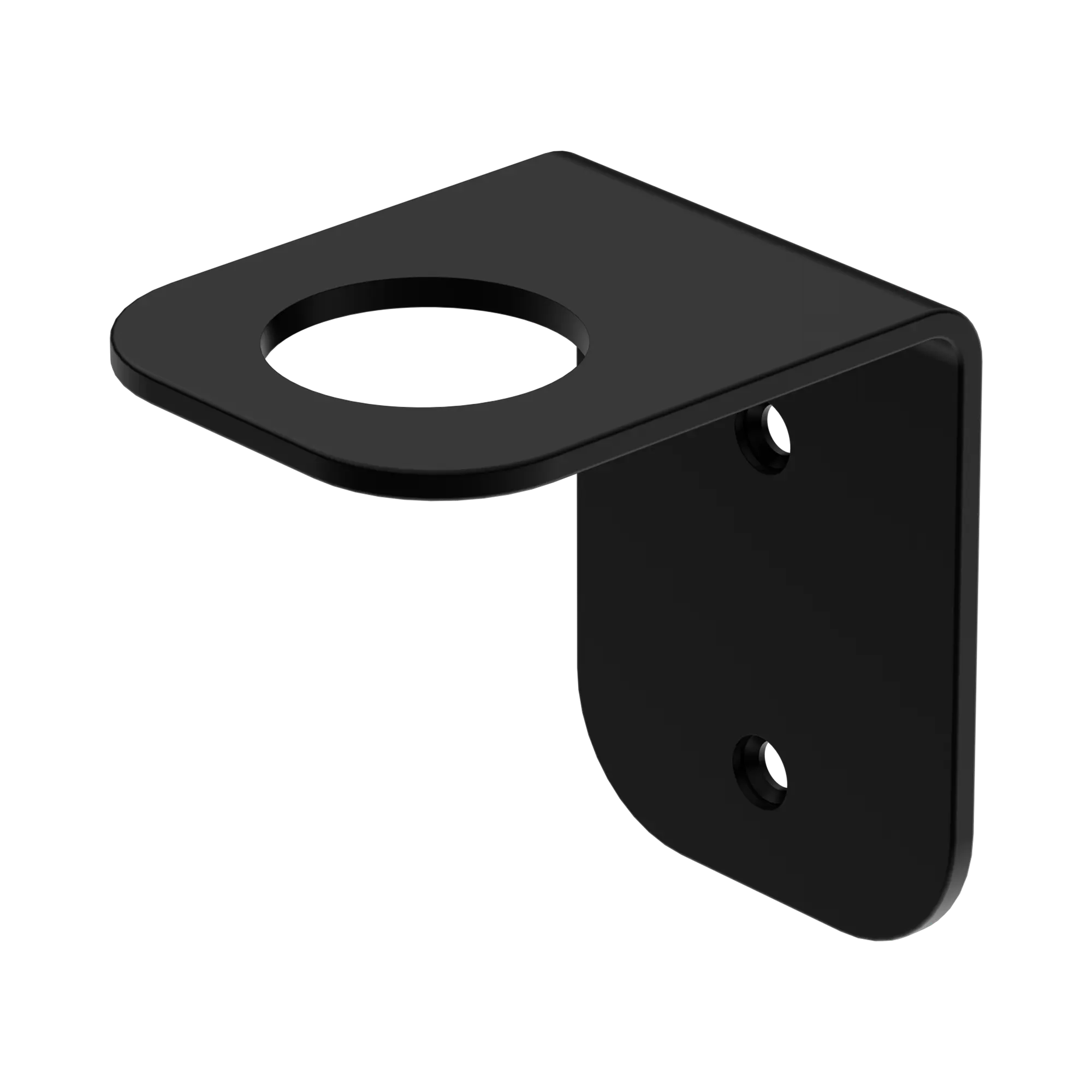 NR1985 MB Mecca Soap Bottle Holder Matte Black image 1