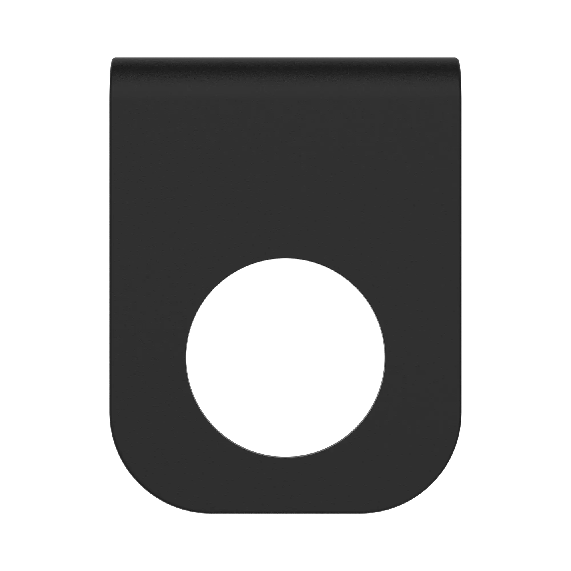 NR1985 MB Mecca Soap Bottle Holder Matte Black image 2