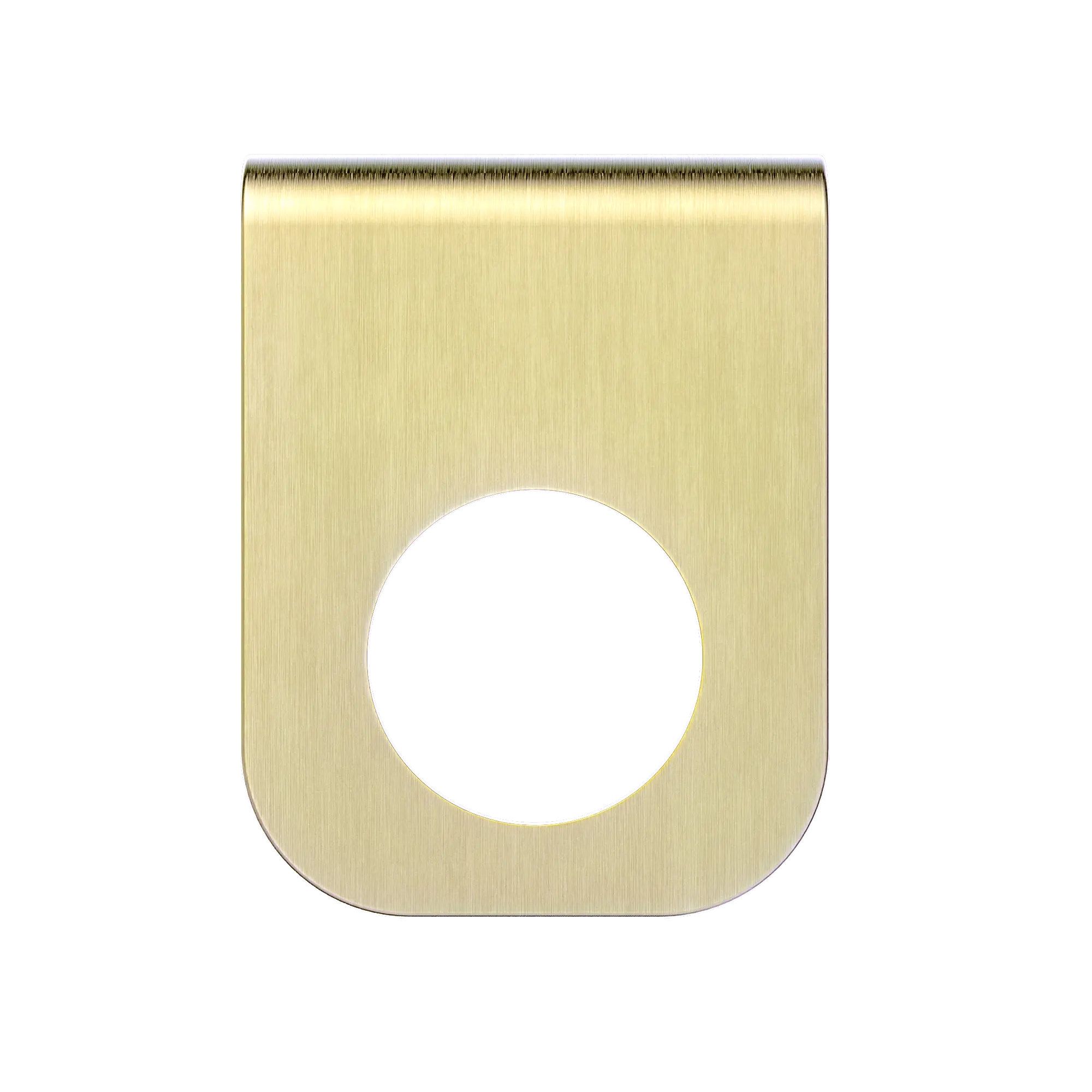 NR1985 BG Mecca Soap Bottle Holder Brushed Gold image 2