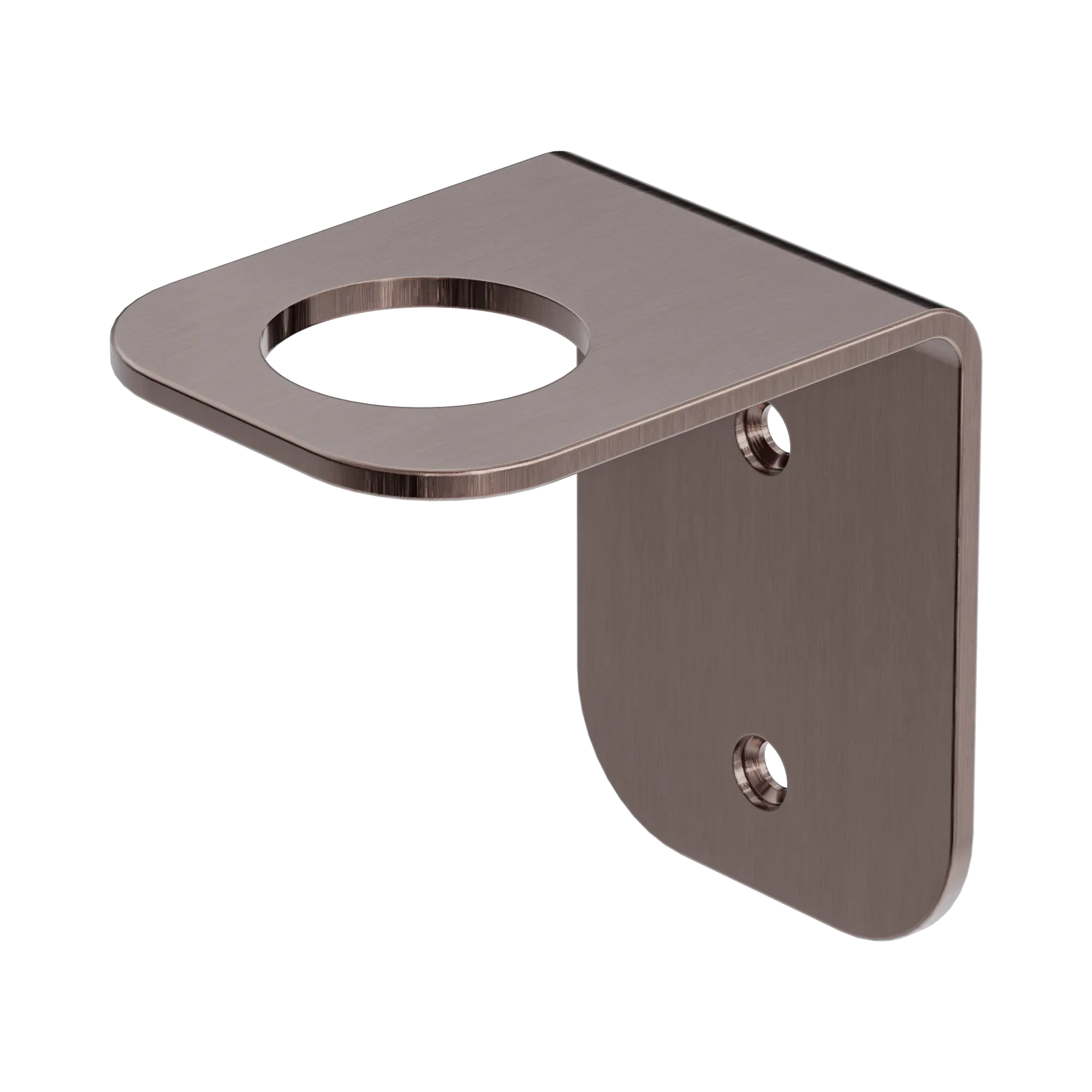 NR1985 BZ Mecca Soap Bottle Holder Brushed Bronze image 1