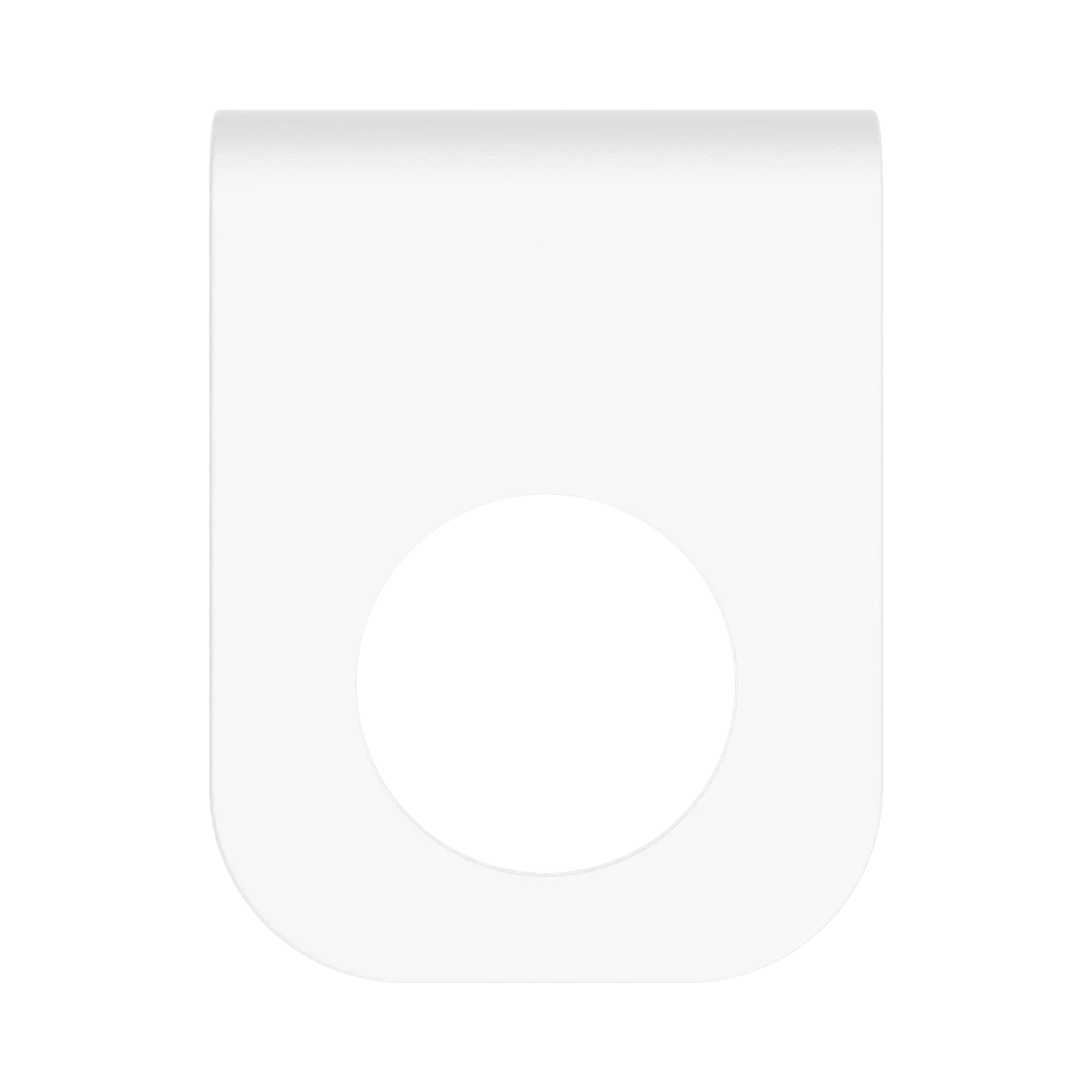 NR1985 MW Mecca Soap Bottle Holder Matte White image 2