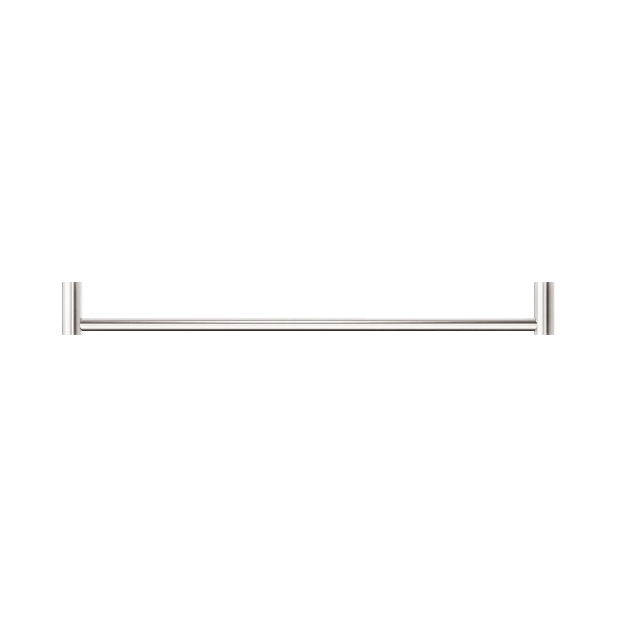 NR2324 BN New Mecca Single Towel Rail 600mm Brushed Nickel image 3