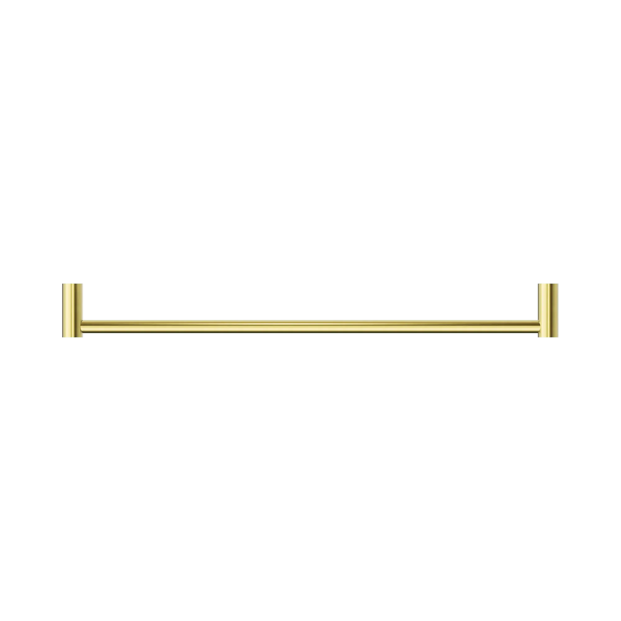 NR2324 BG New Mecca Single Towel Rail 600mm Brushed Gold image 3