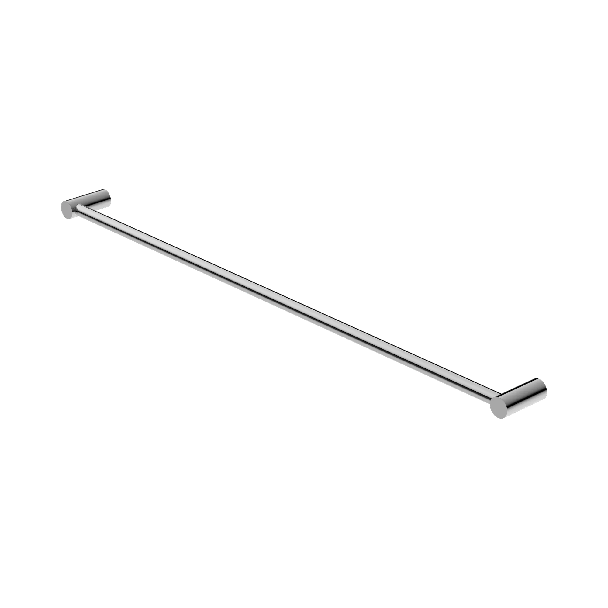 NR2330 CH New Mecca Single Towel Rail 800mm Chrome image 1