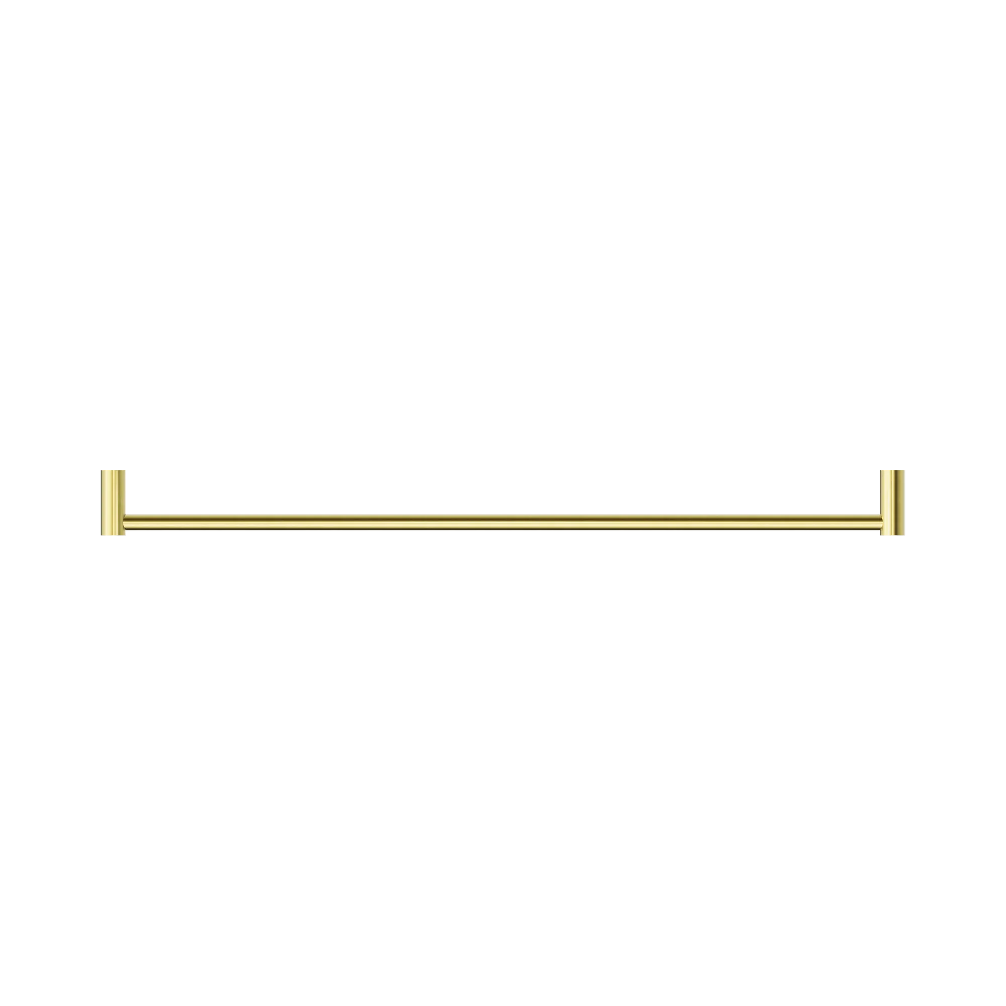 NR2330 BG New Mecca Single Towel Rail 800mm Brushed Gold image 3