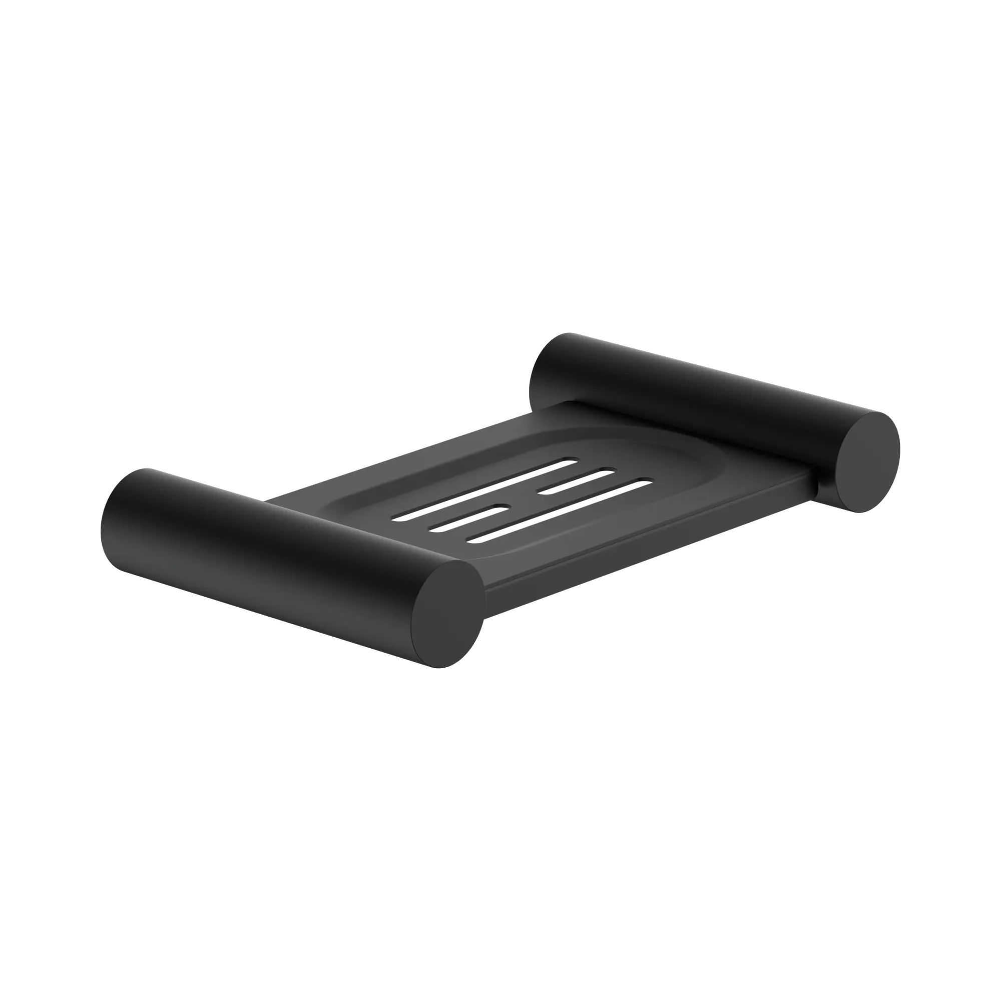 NR2381 MB New Mecca Soap Dish Holder Matte Black image 1