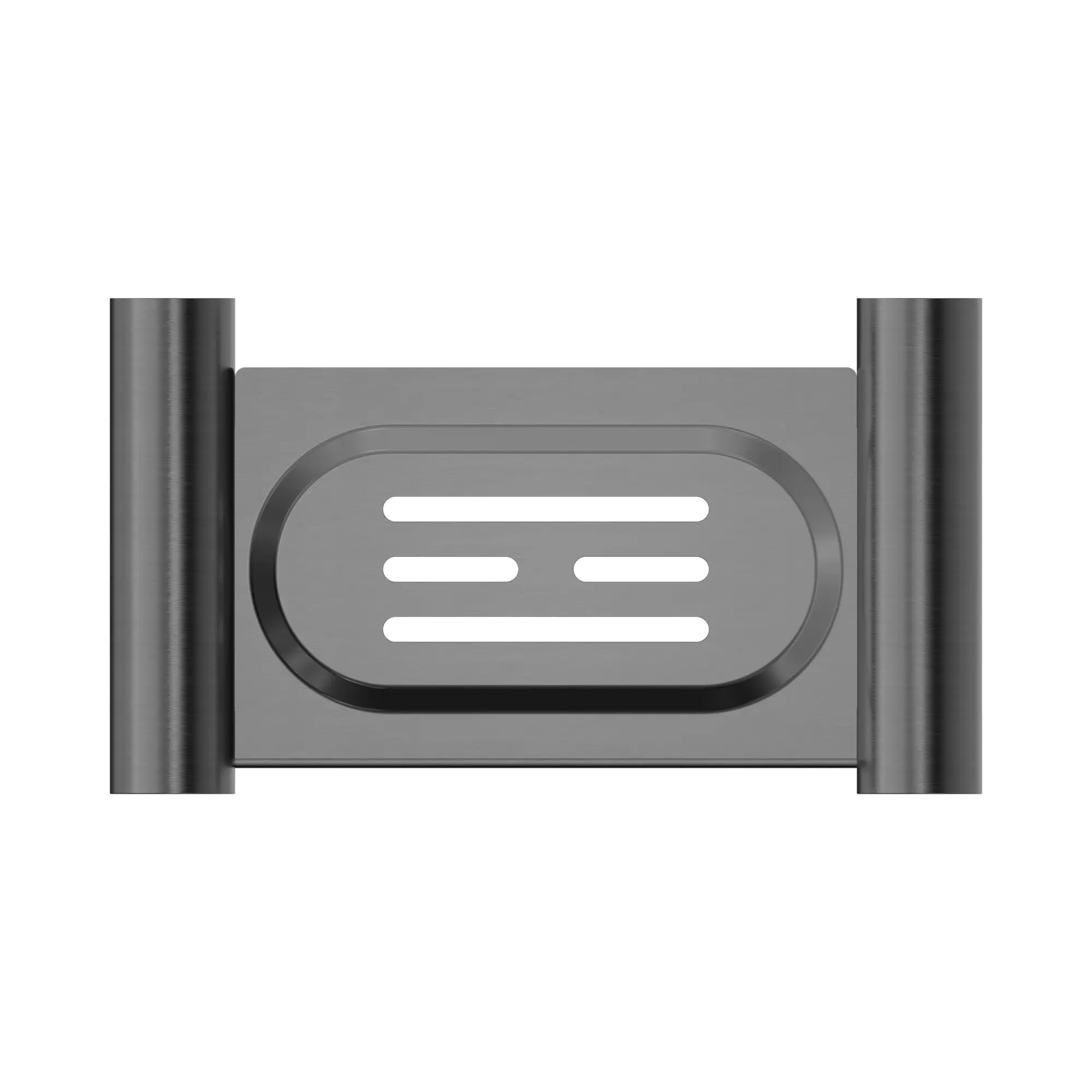 NR2381 GM New Mecca Soap Dish Holder Gun Metal image 3