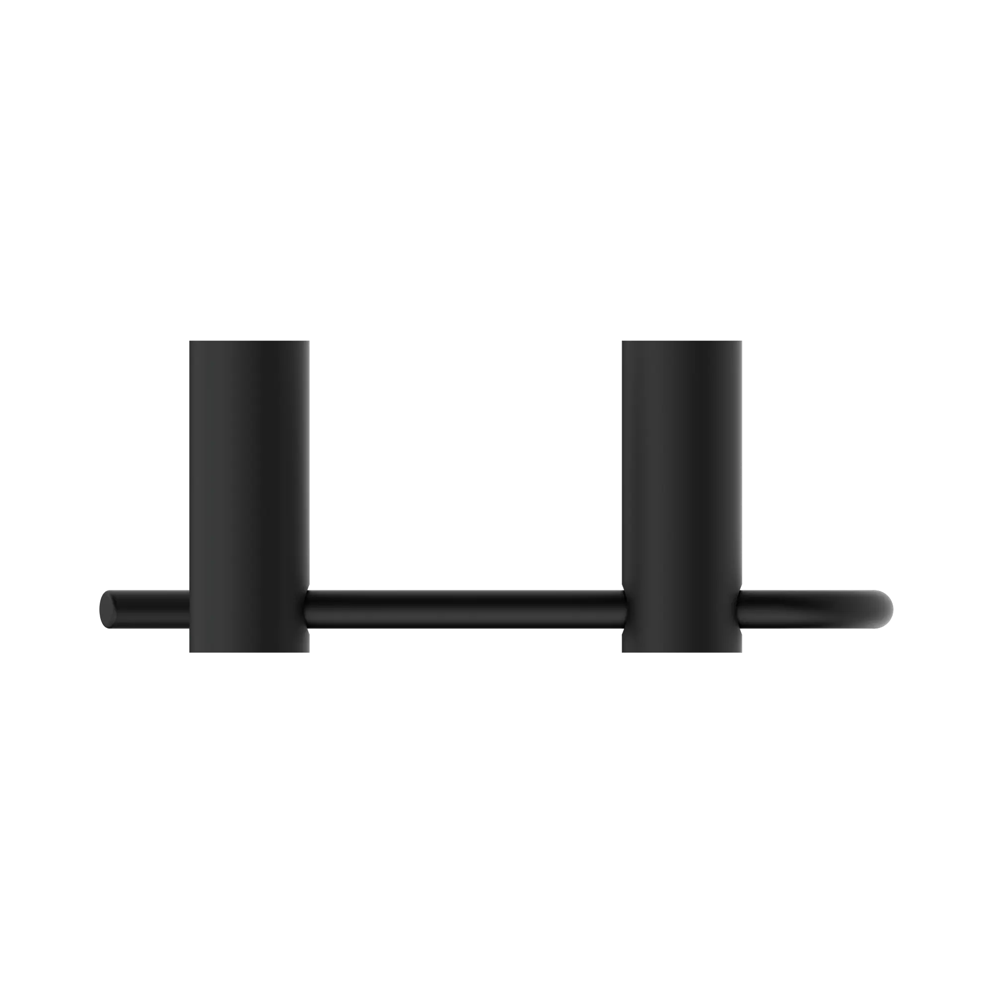 NR2386 MB New Mecca Toilet Roll Holder Matte Black image 3