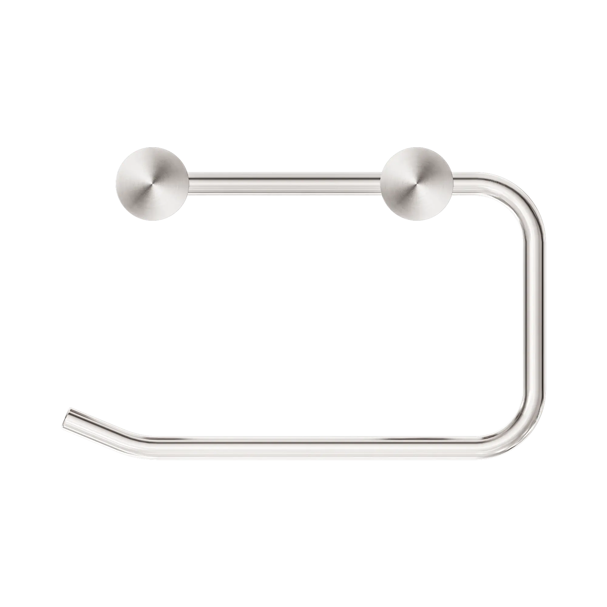 NR2386 BN New Mecca Toilet Roll Holder Brushed Nickel image 2