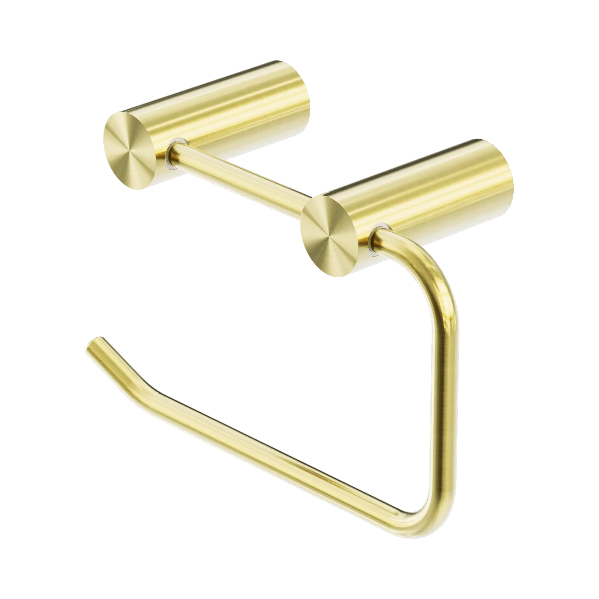 NR2386 BG New Mecca Toilet Roll Holder Brushed Gold image 1