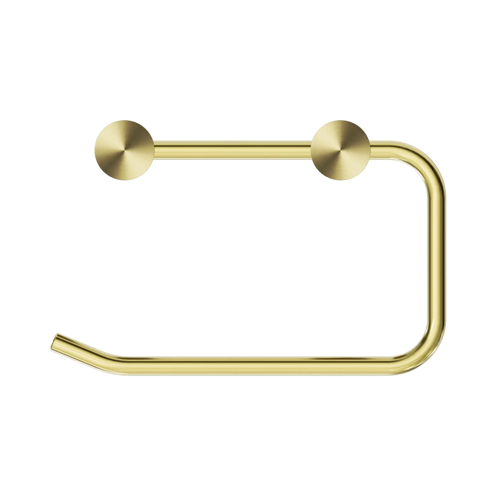 NR2386 BG New Mecca Toilet Roll Holder Brushed Gold image 2
