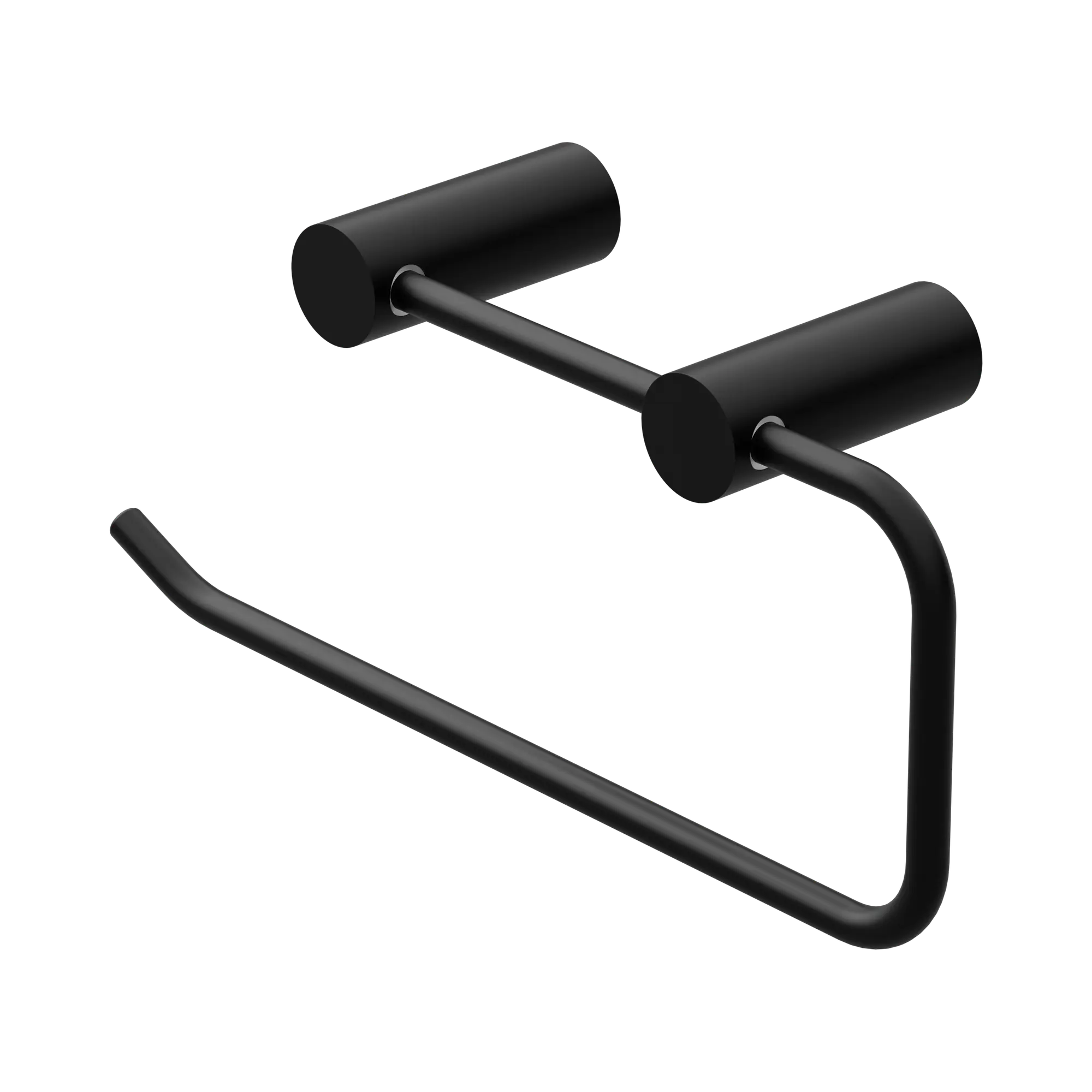 NR2380 MB New Mecca Hand Towel Rail Matte Black image 1
