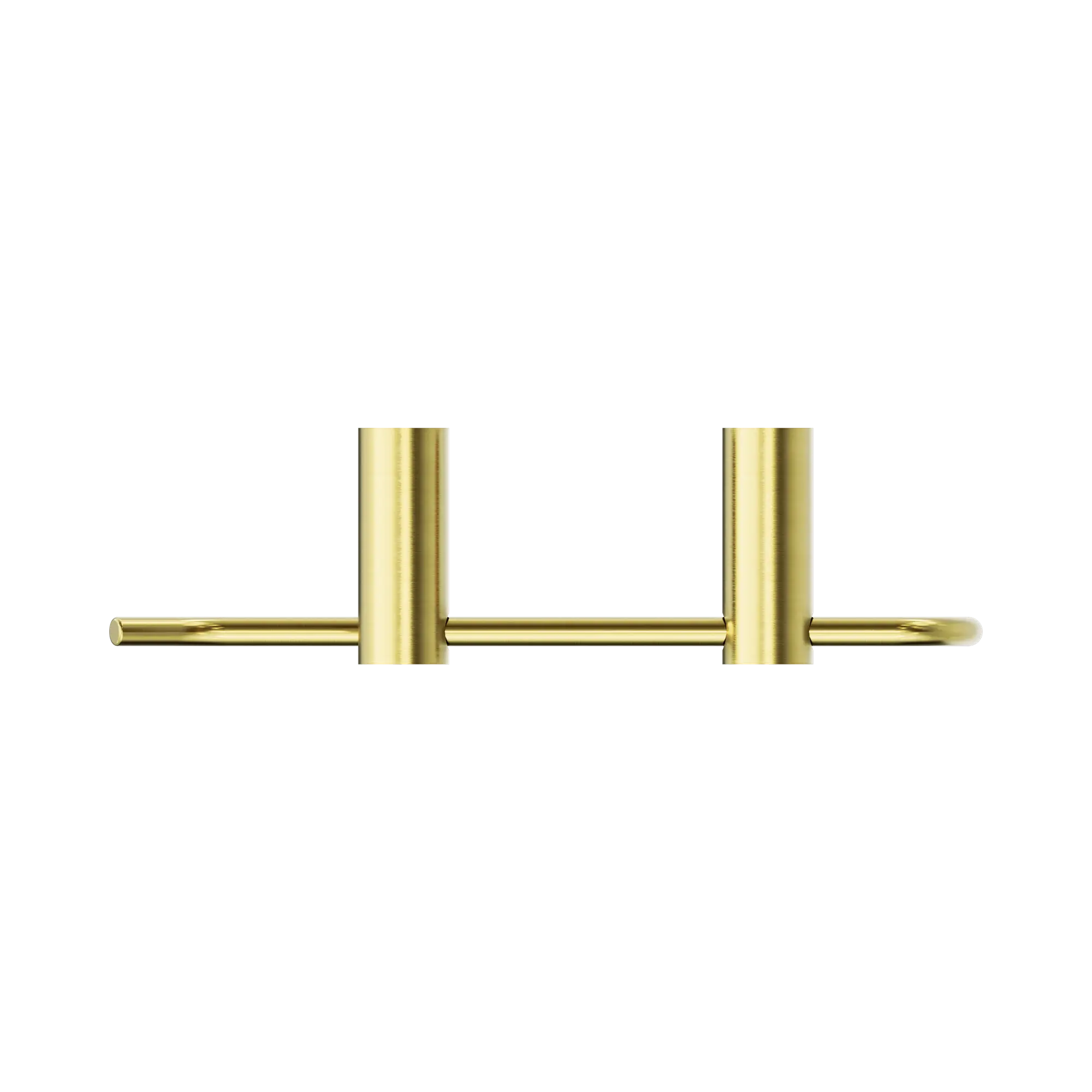 NR2380 BG New Mecca Hand Towel Rail Brushed Gold image 3
